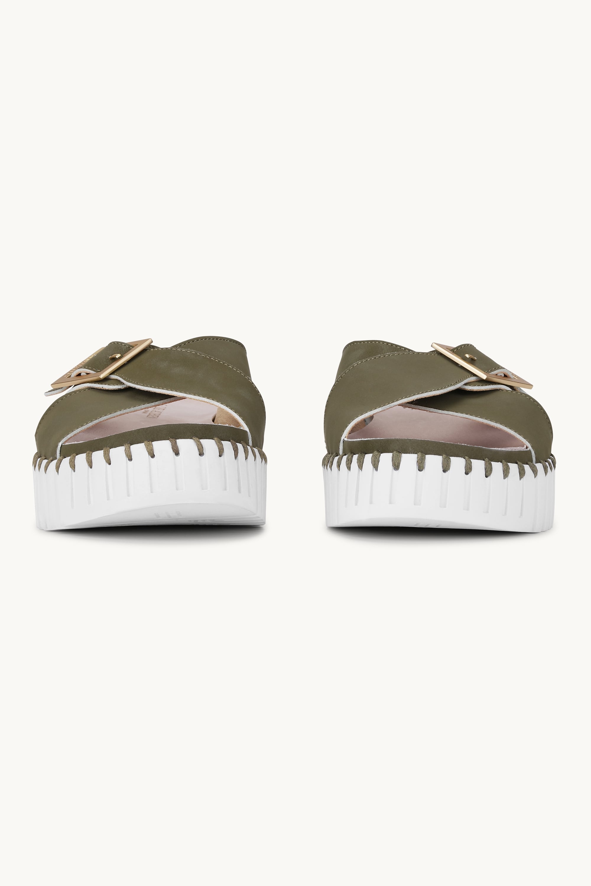 Sandals Crossover - Army White