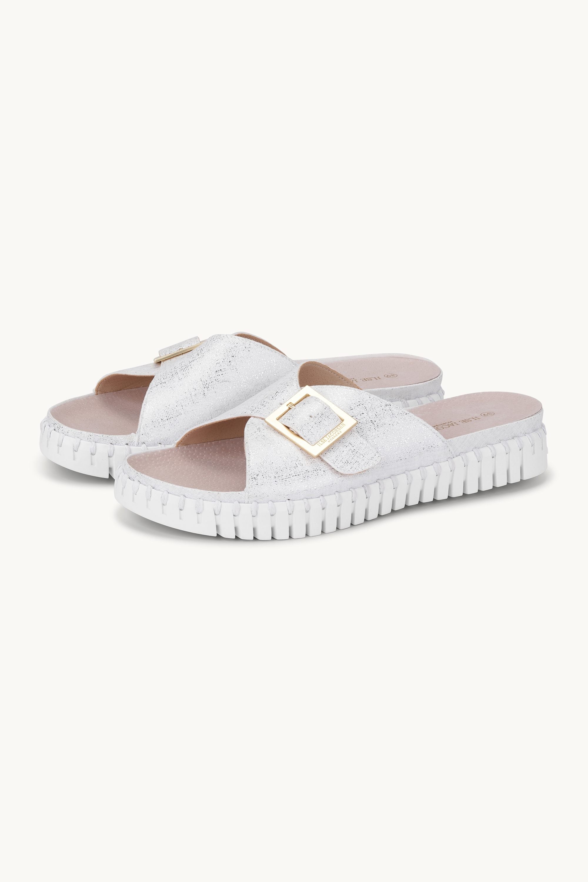 Sandals Buckle - White White