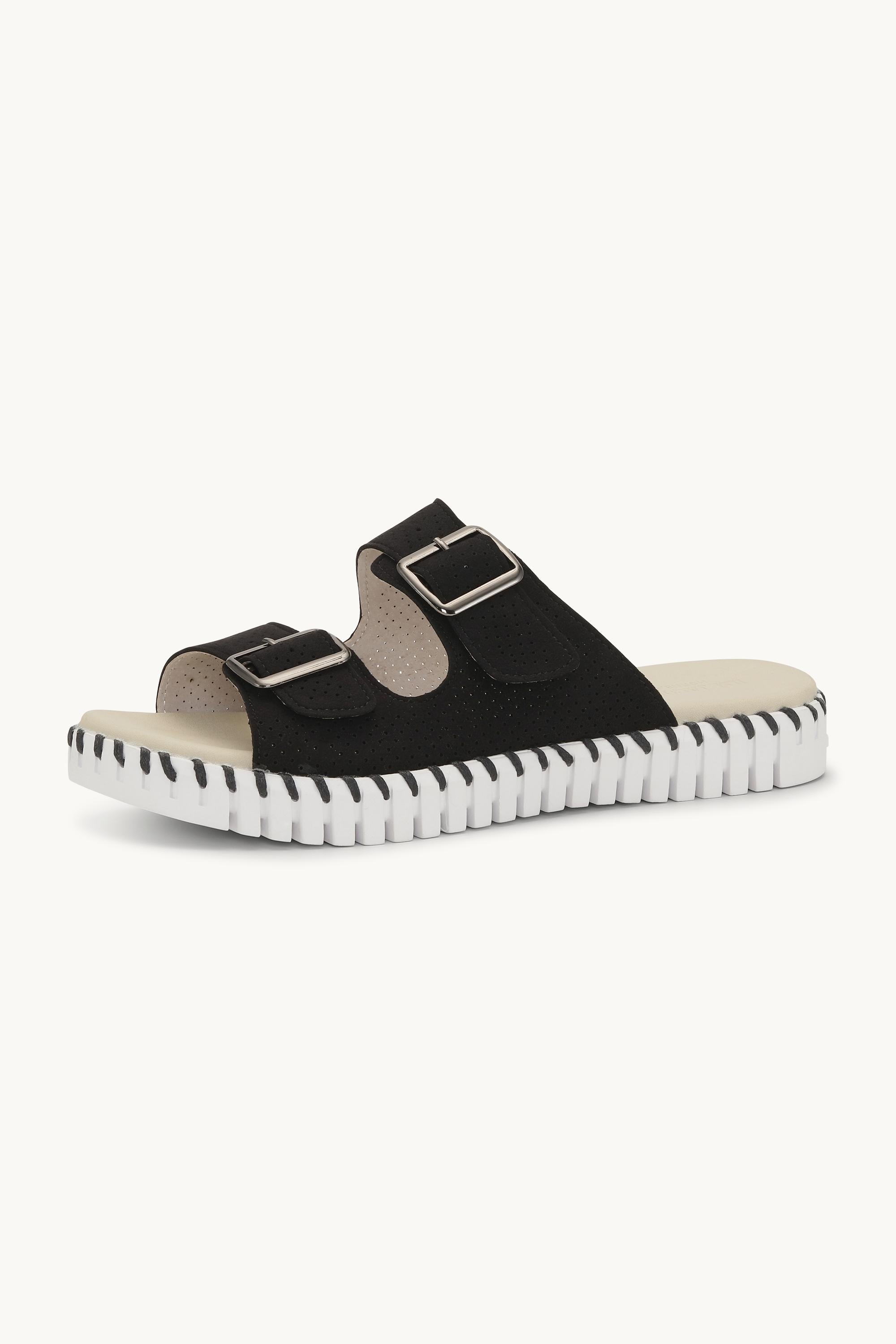Tulip Sandals - Black