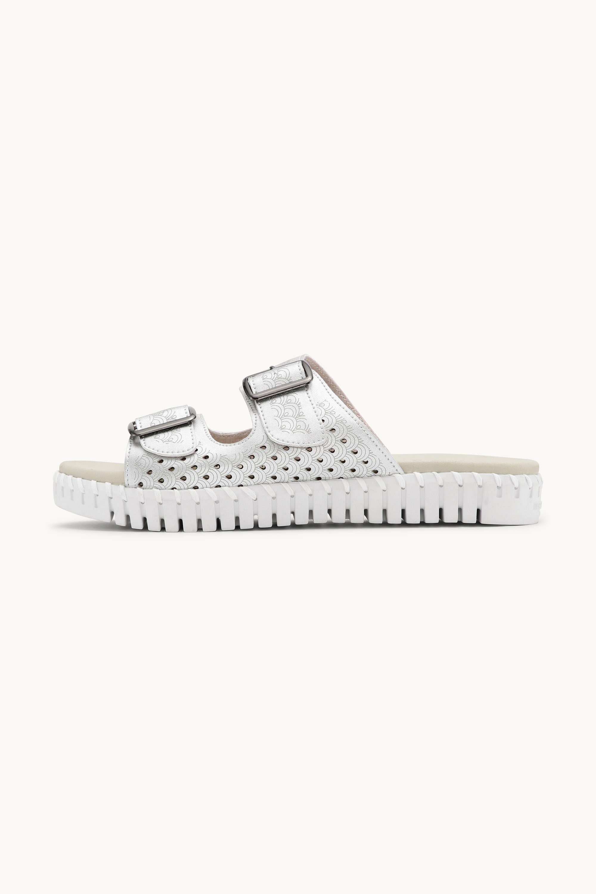 Tulip Sandals - Silver