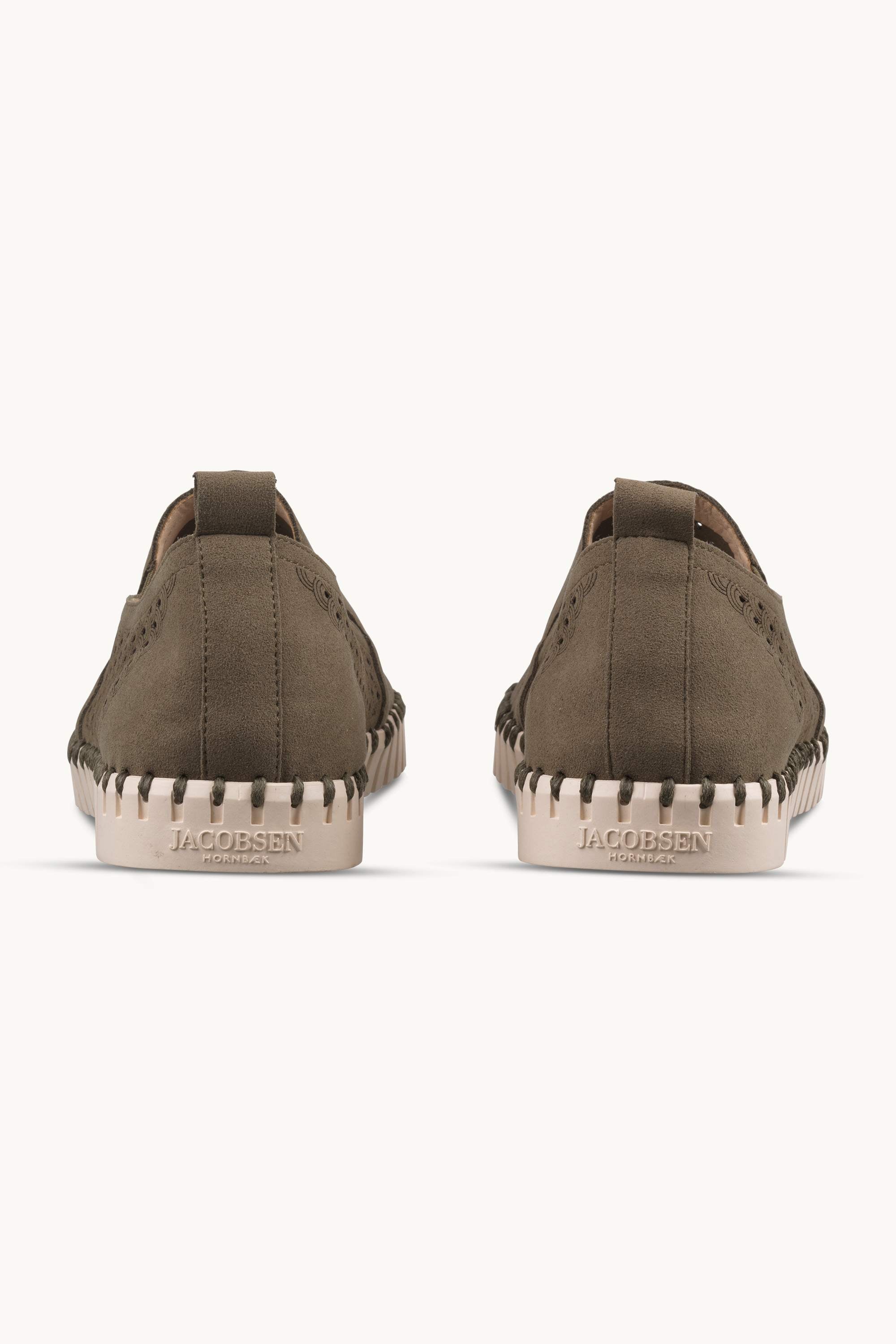 Men’s Comfort Shoes - Deep Olive Pearled Ivory