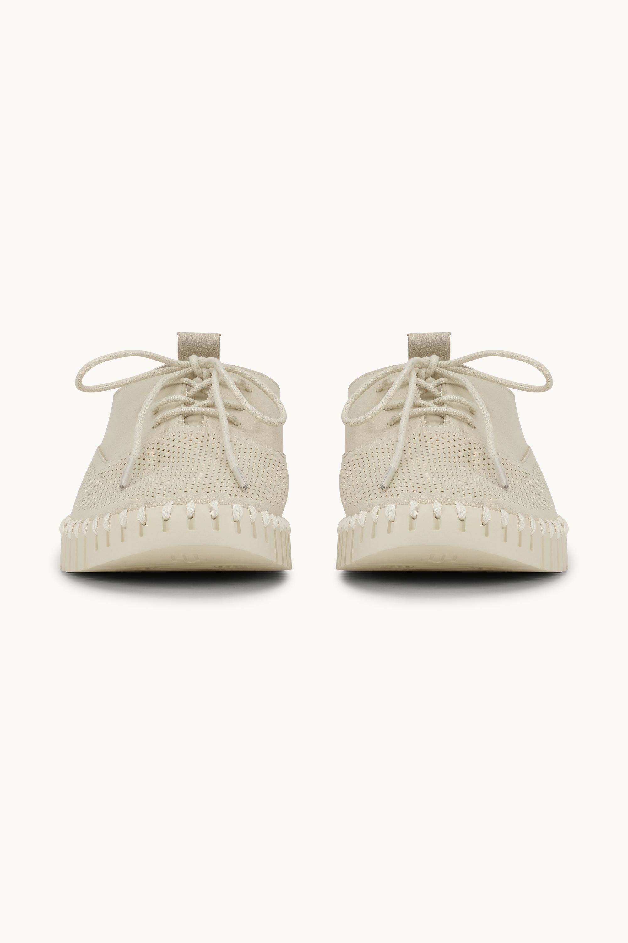 Men’s Shoes With Laces - Kit Pearled Ivory