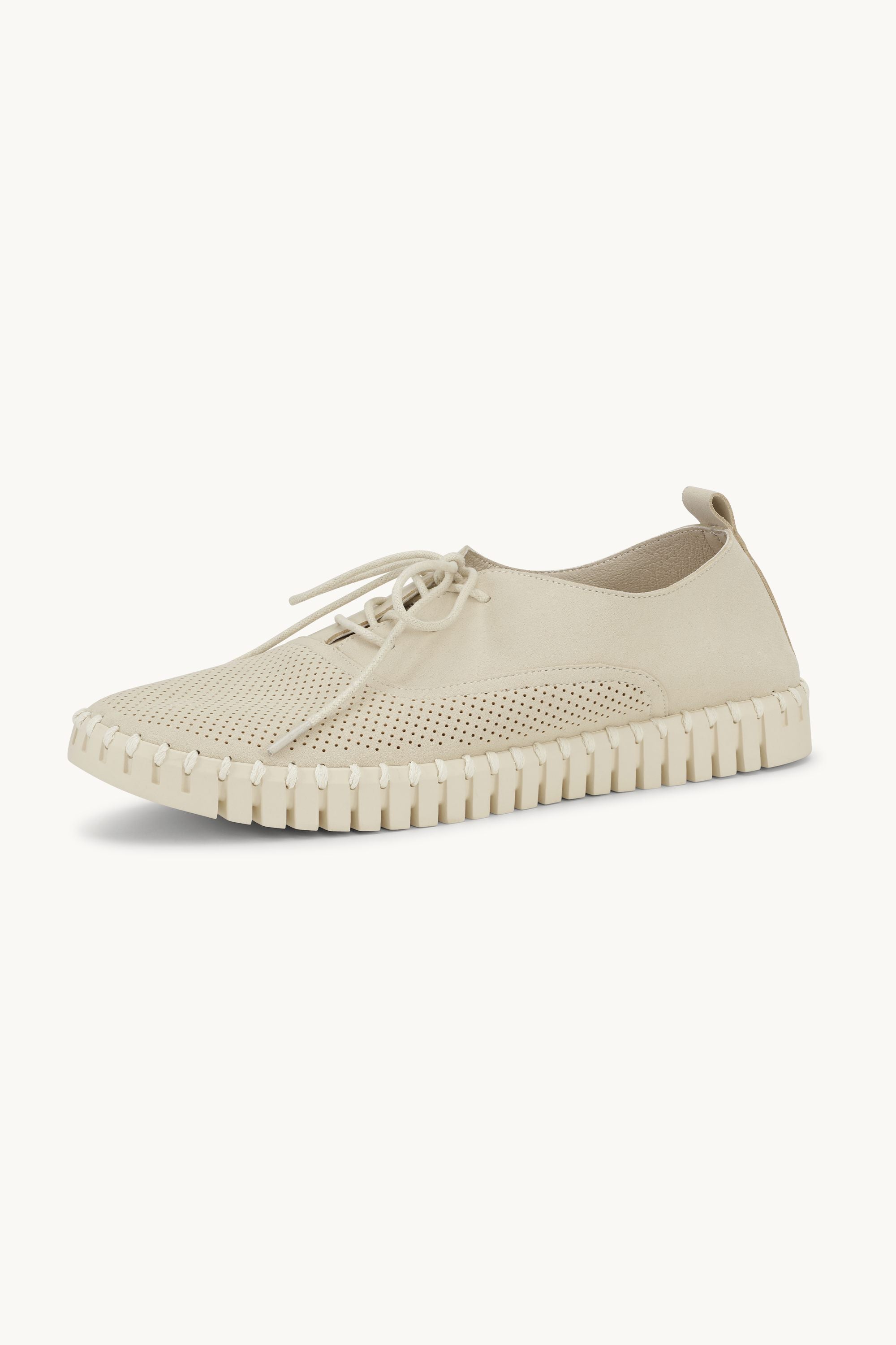 Men’s Shoes With Laces - Kit Pearled Ivory