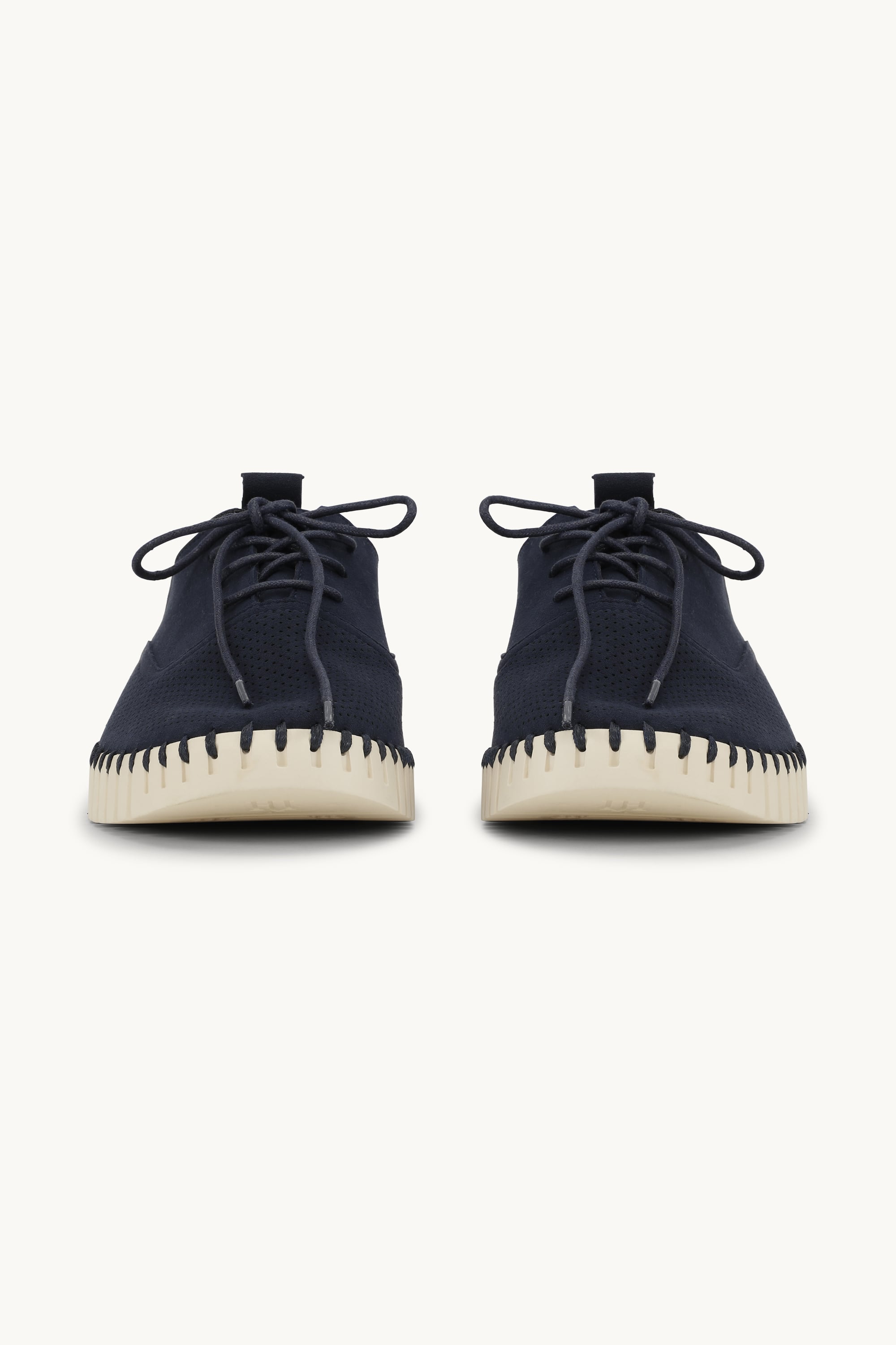 Men’s Shoes With Laces - Dark Indigo Pearled Ivory