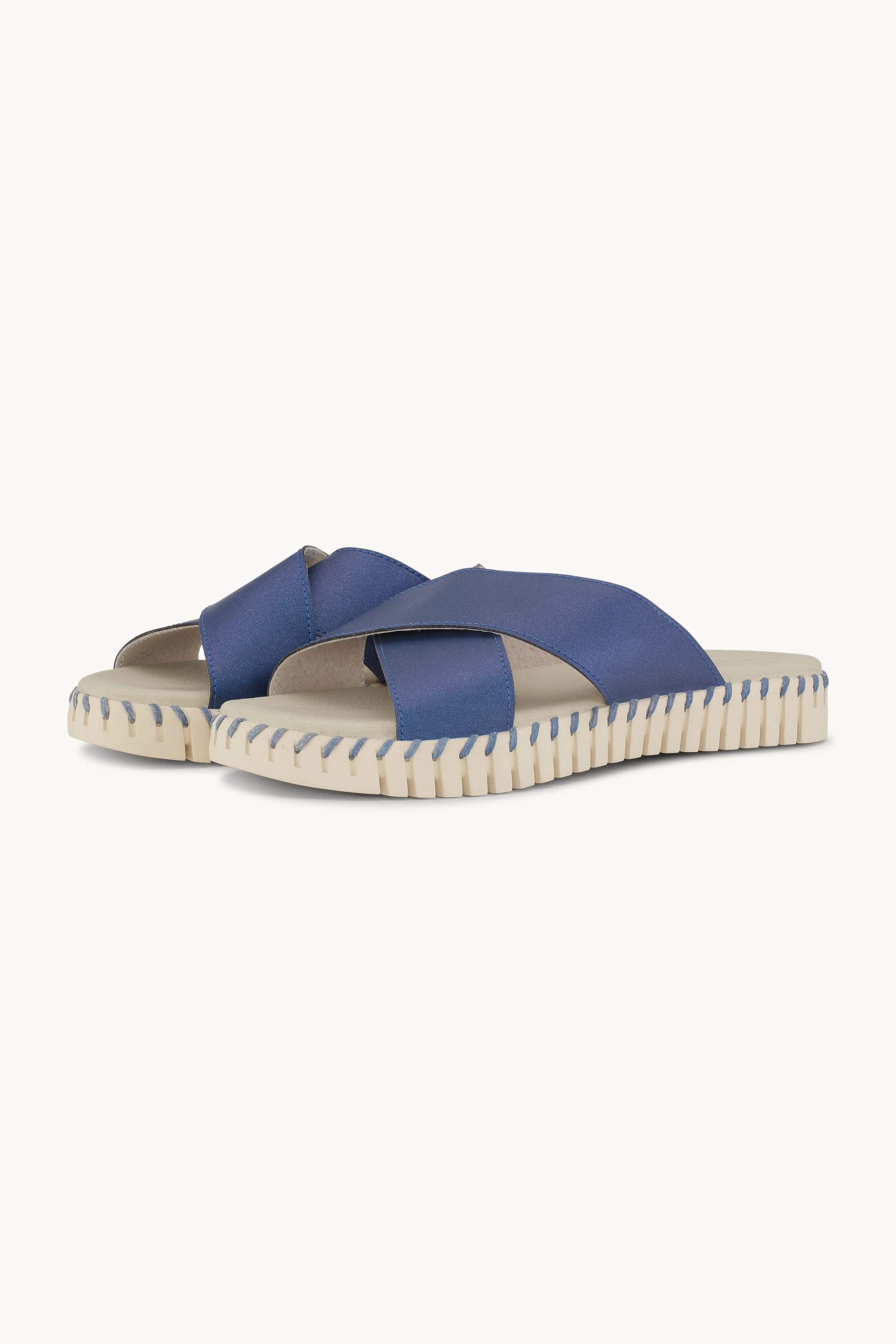 Sandals - Blue Web