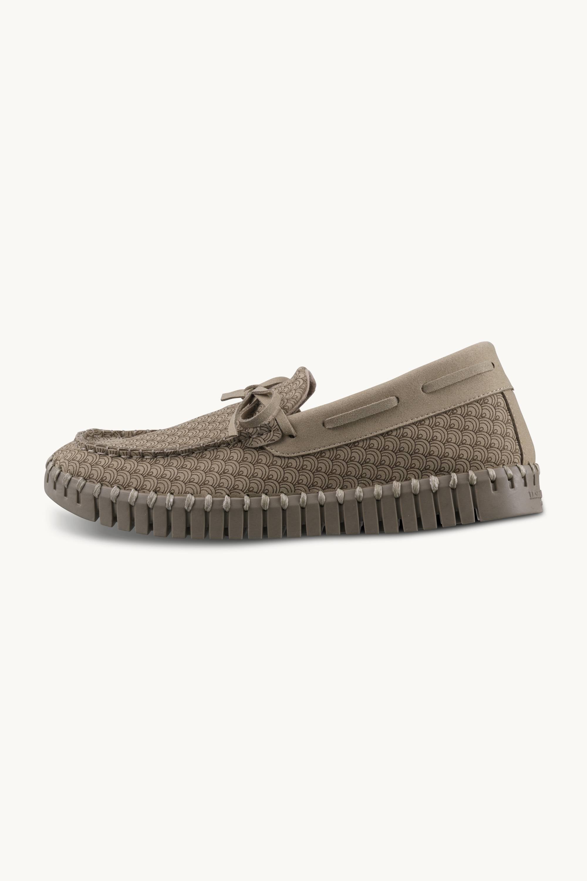 Tulip Sailor Shoe With Lining - Coriander Coriander