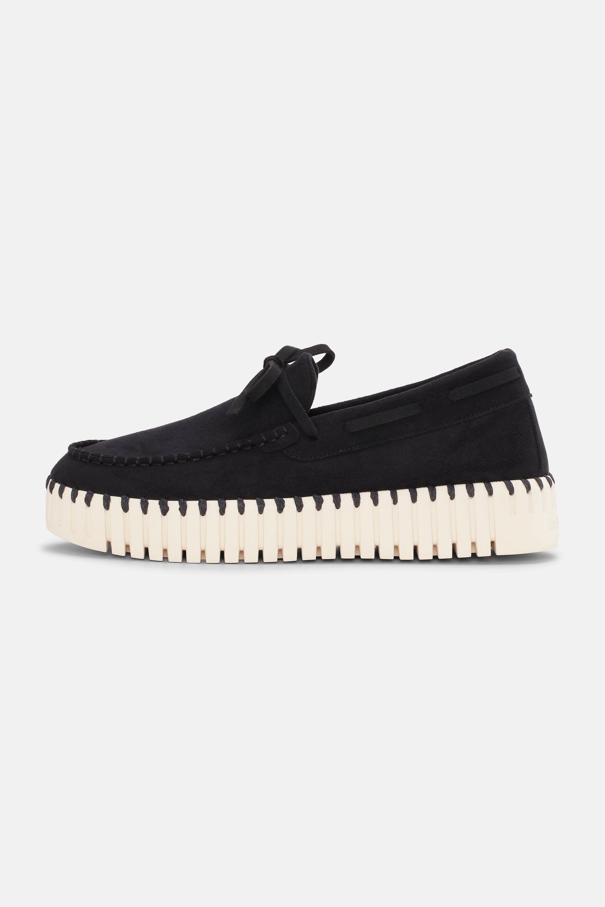 Tulip Sailor Shoe - Black Pearled Ivory