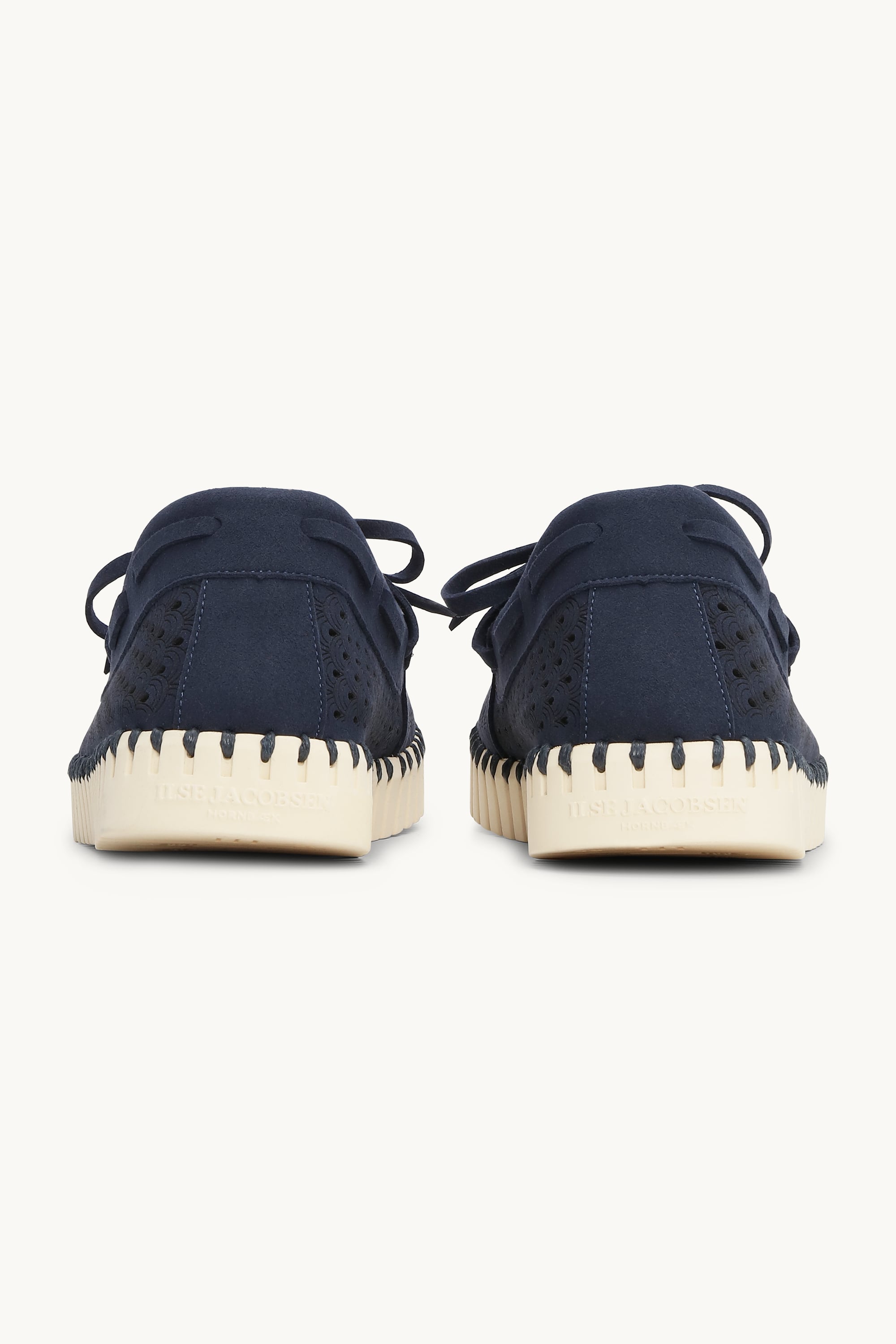 Tulip Sailor Shoe - Dark Indigo Pearled Ivory