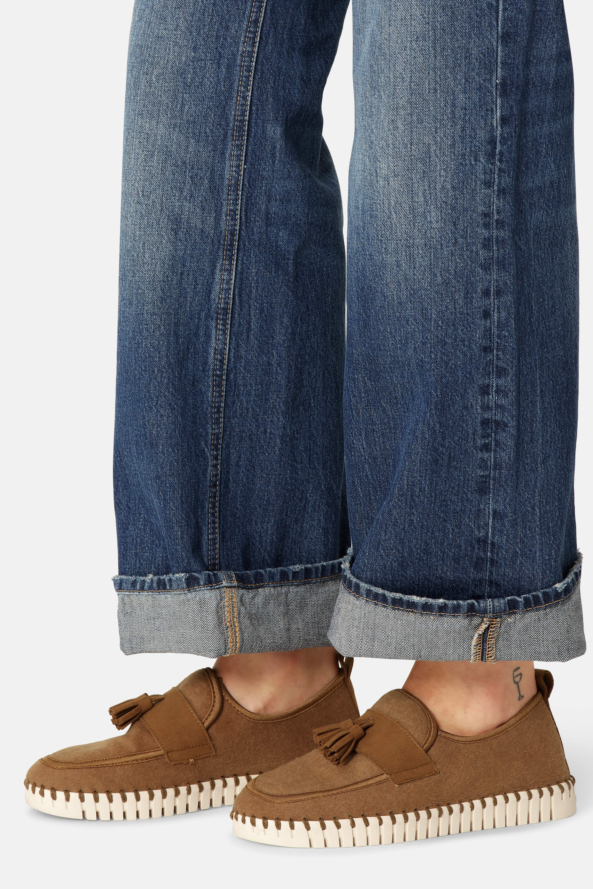 Tulip Wool Loafer - Cashew Pearled Ivory