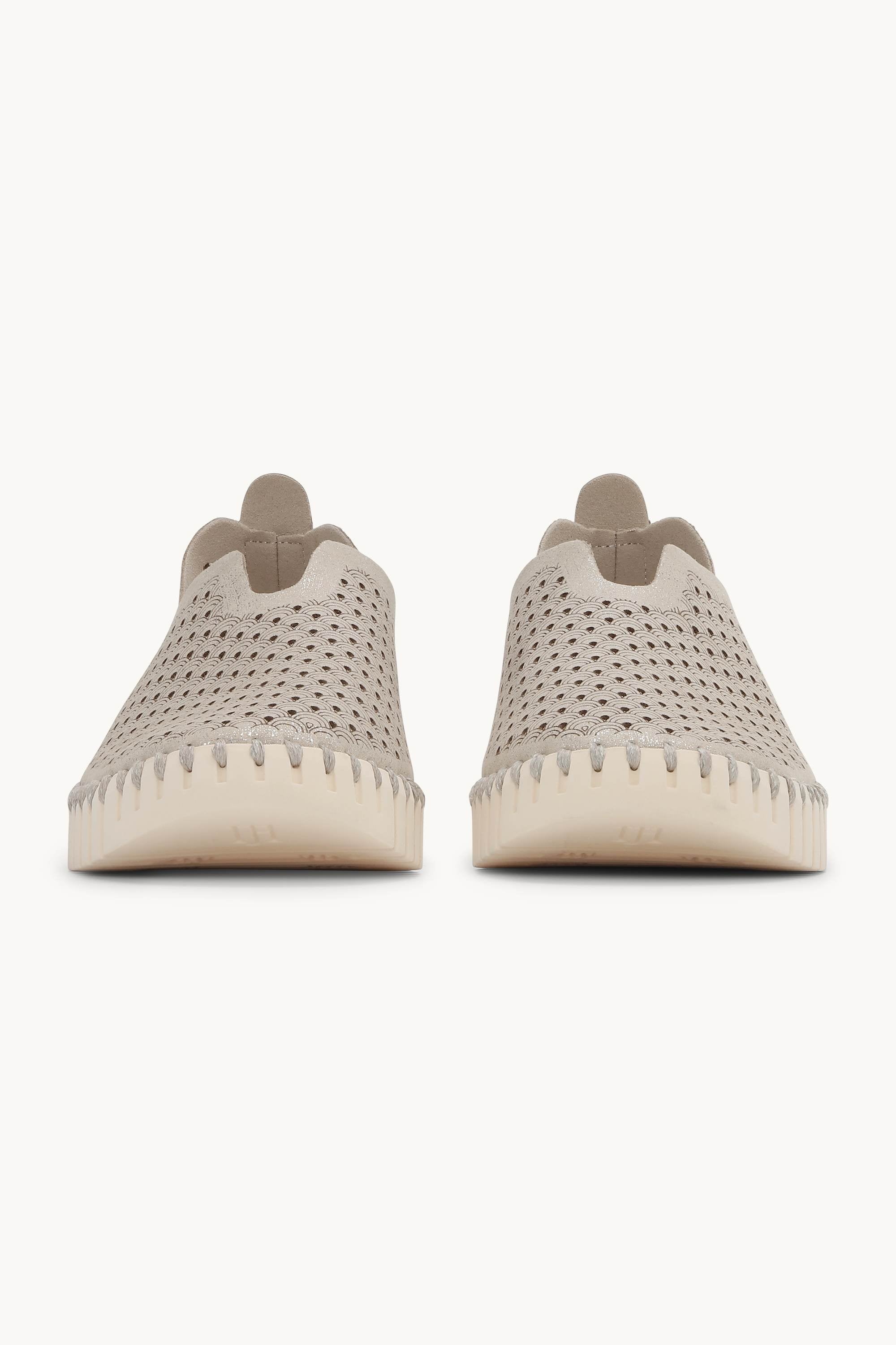 Tulip Glitter - Silver Pearled Ivory