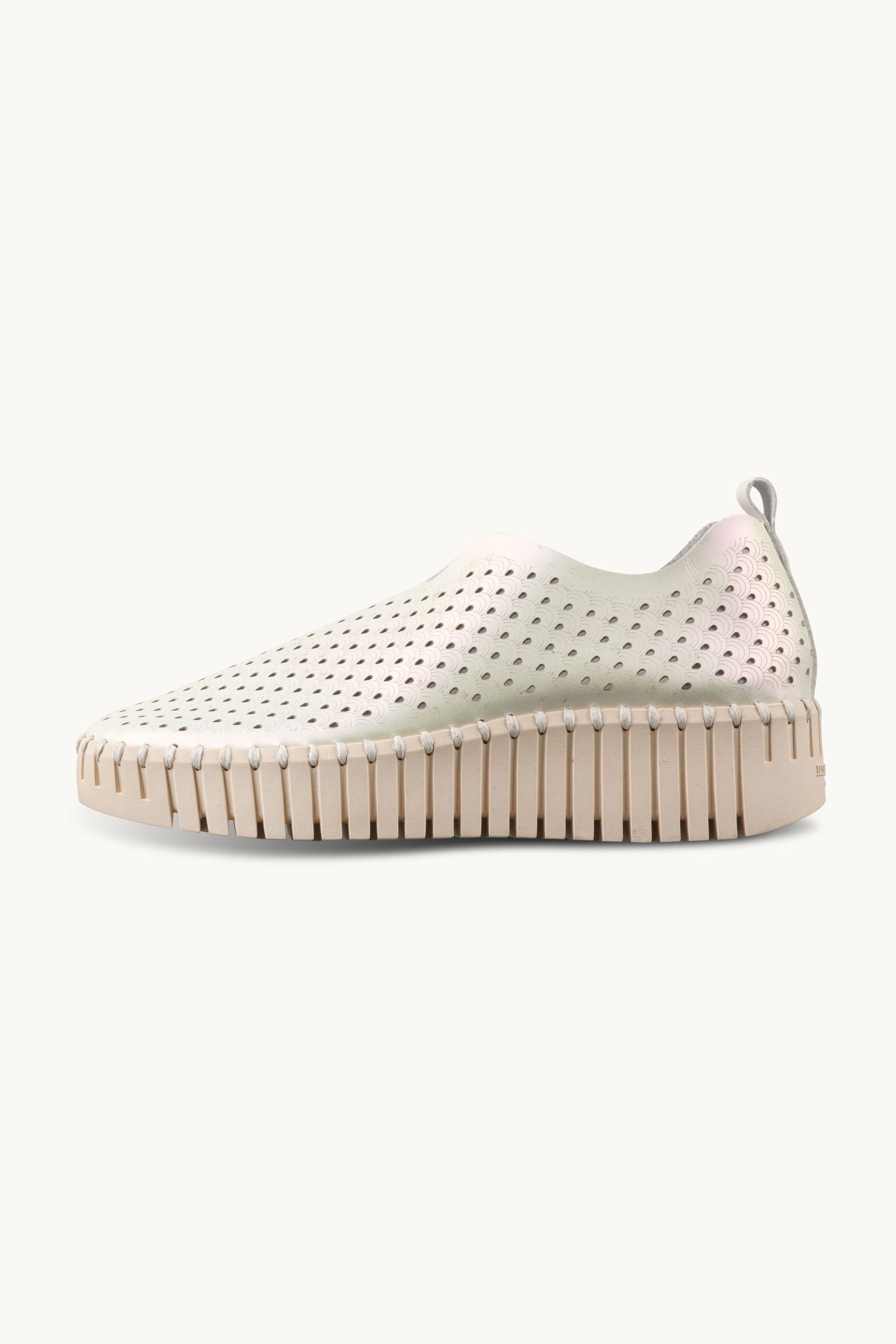Tulip Slip-On Wedge - Whitecap Pearled Ivory