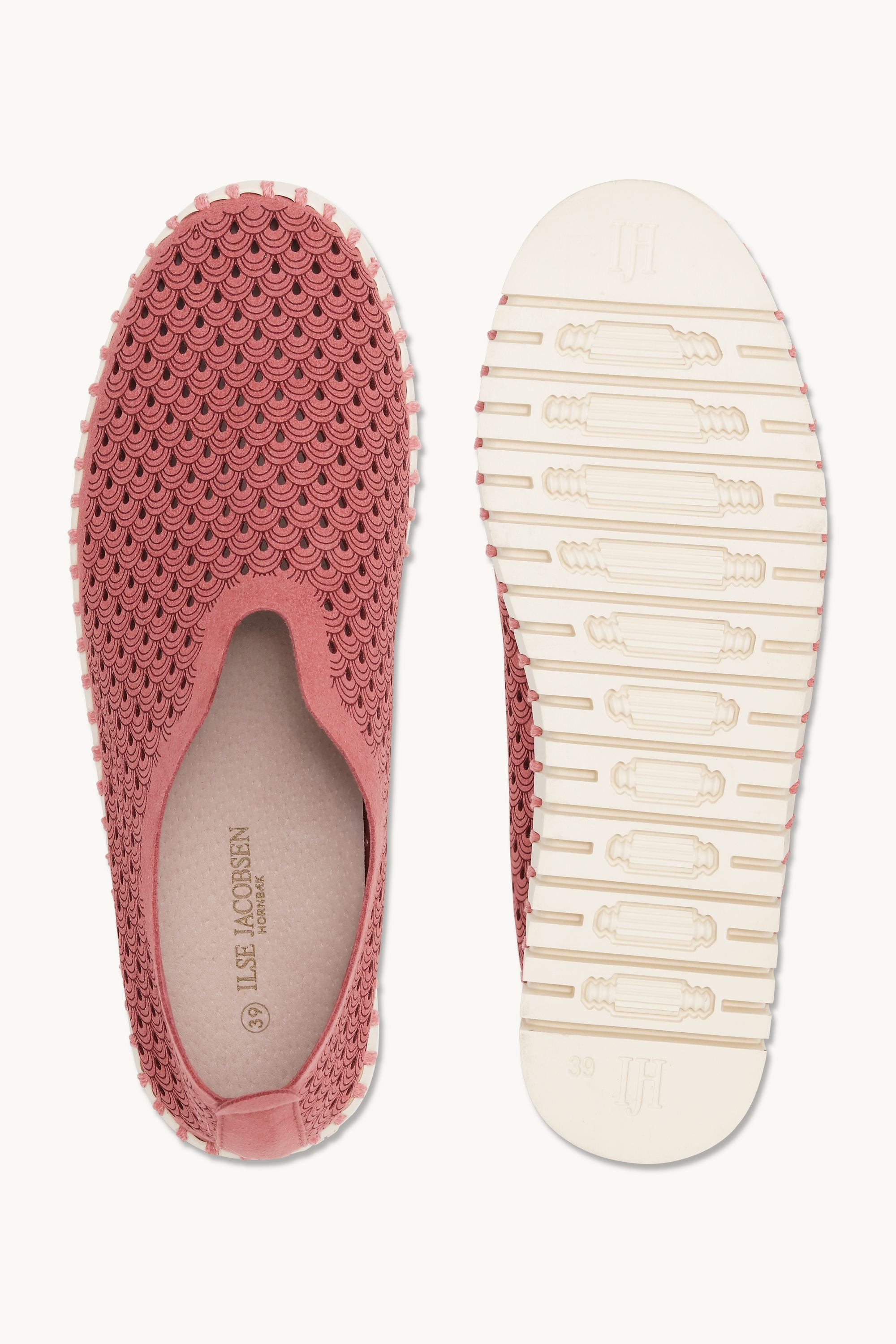 Tulip Flats - Rouge Pearled Ivory