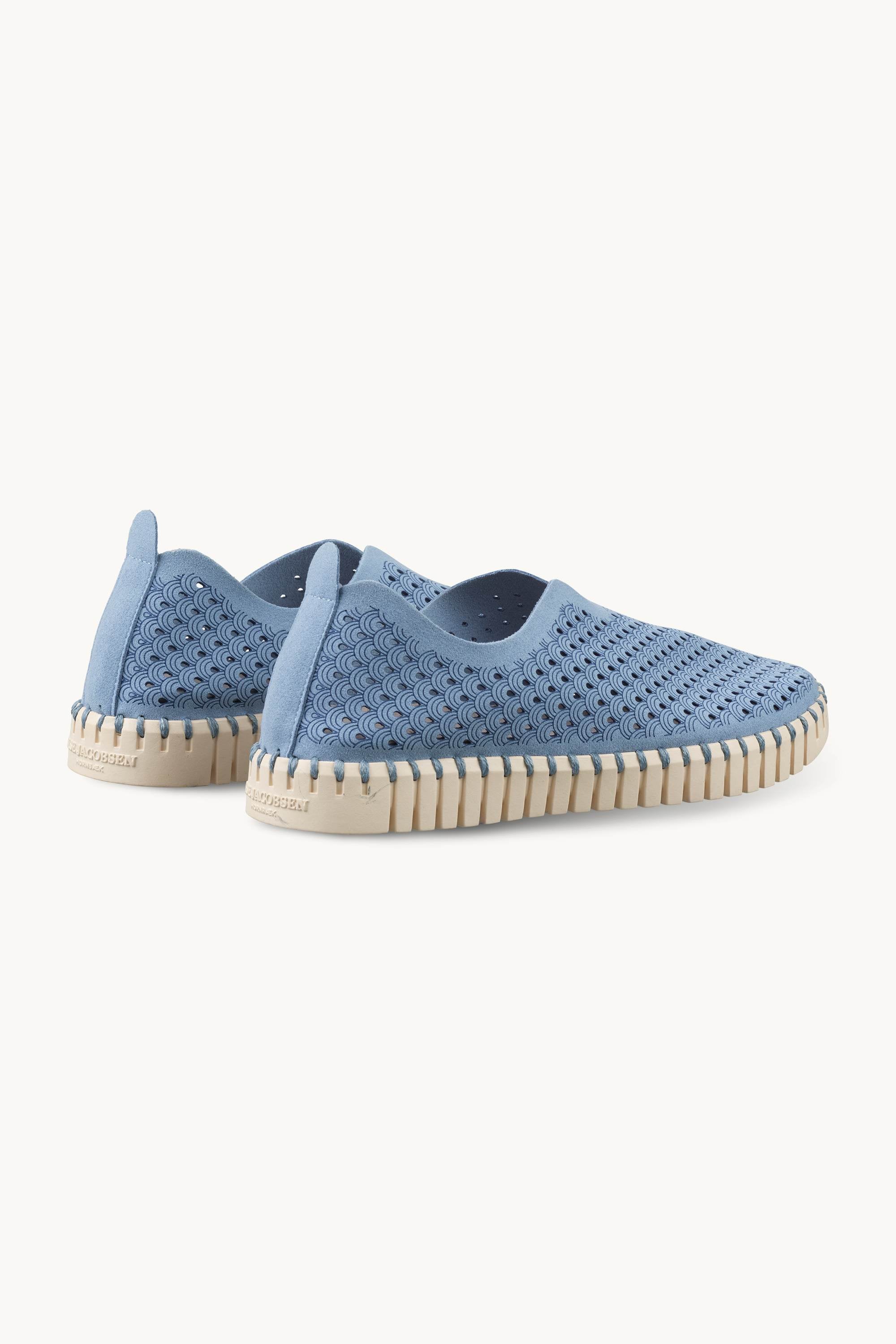 Tulip Shoe - Cornflower Pearled Ivory