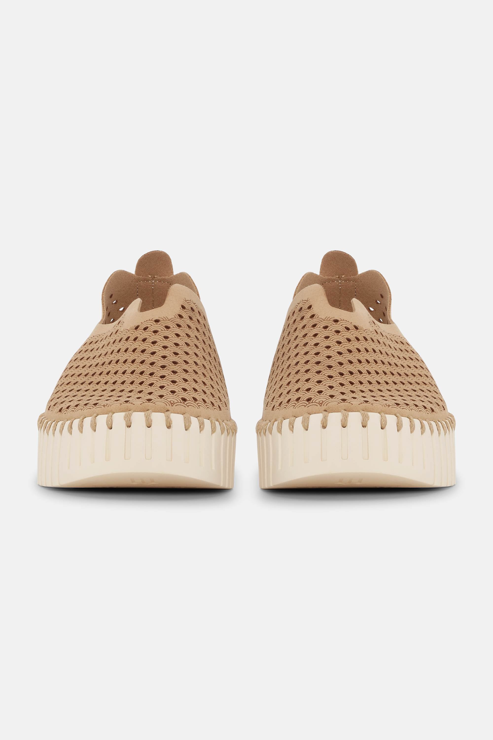 Platform Tulip Flats - Latte