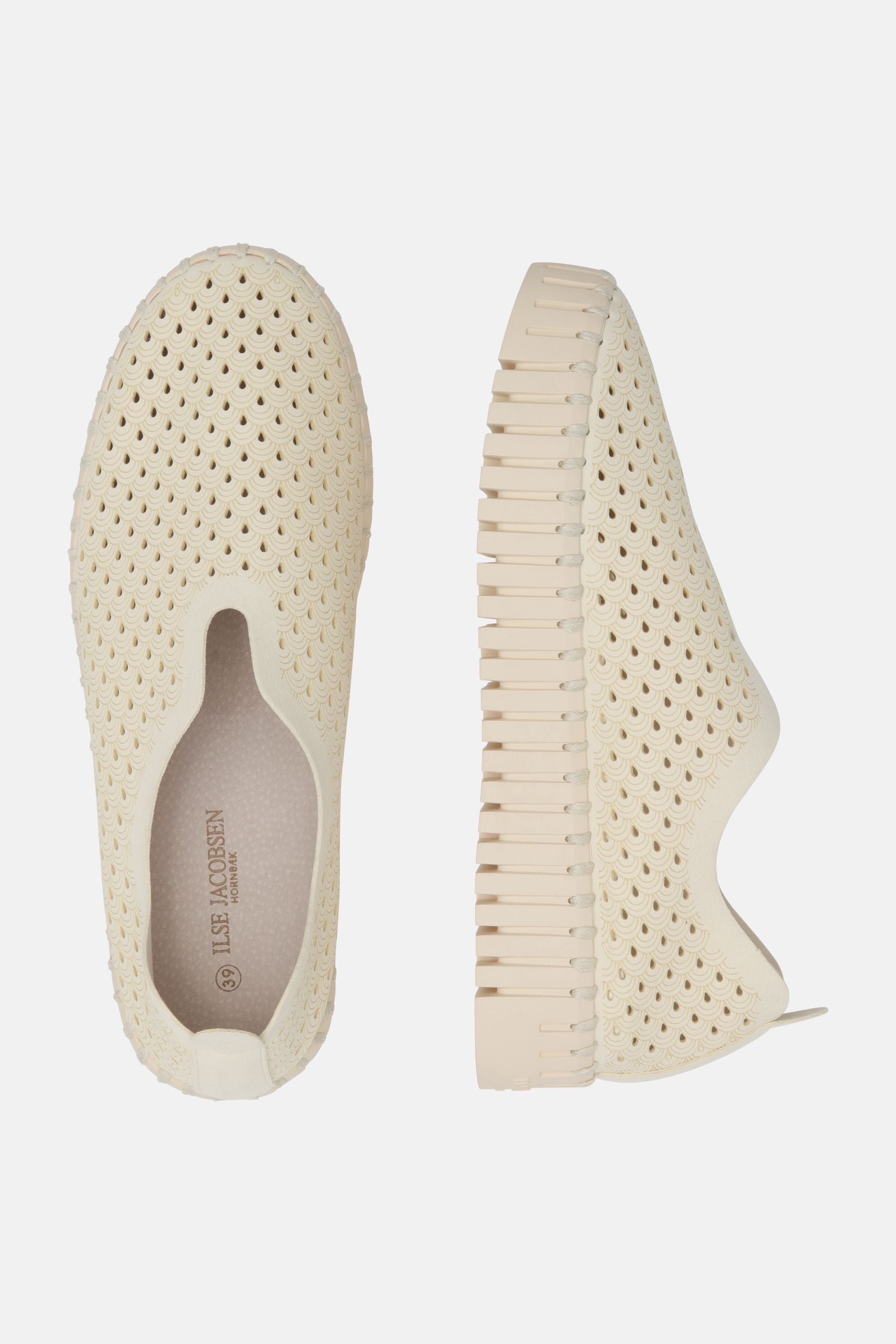 Platform Tulip Flats - Milk Creme