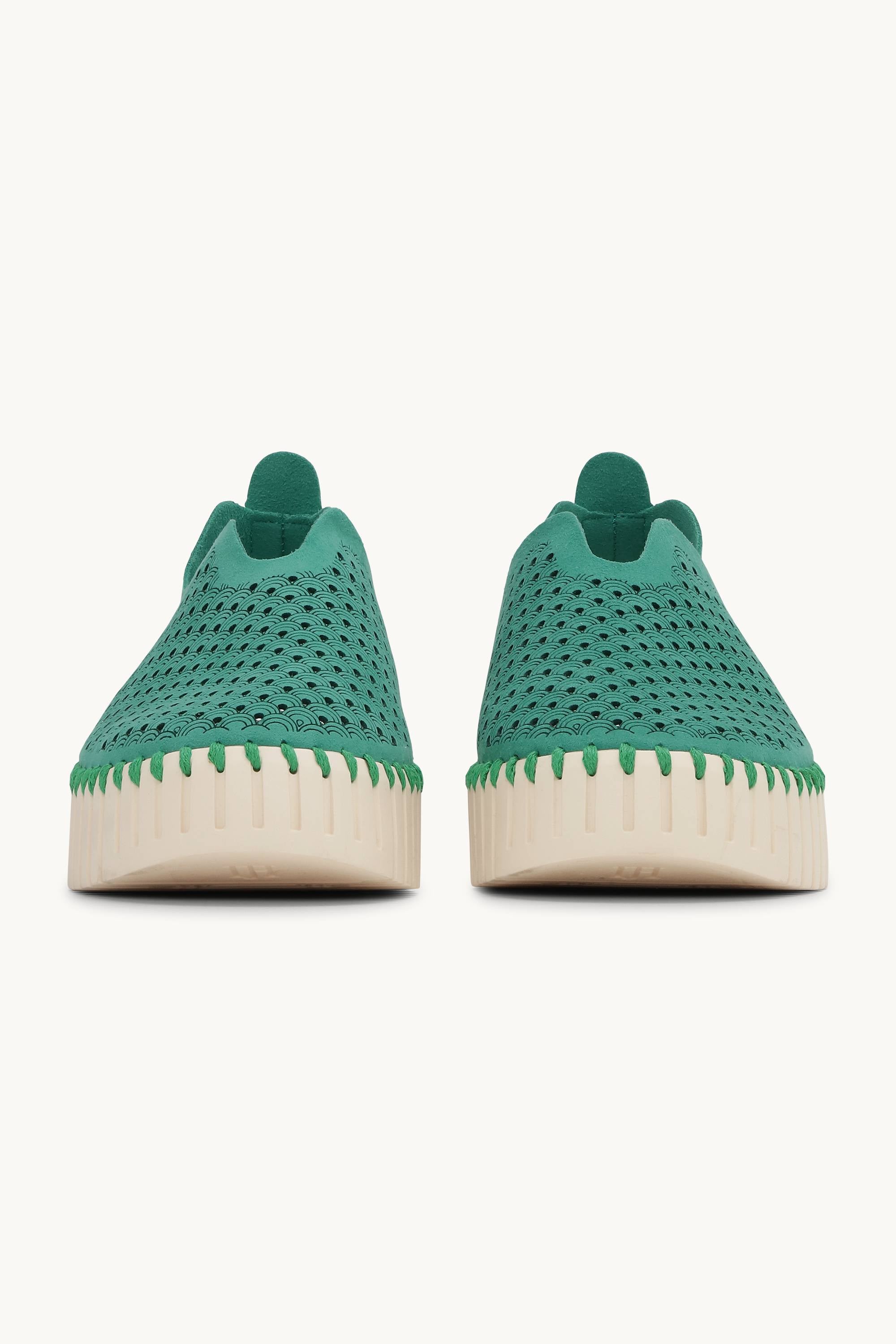 Platform Tulip Flats - Spruce Pearled Ivory