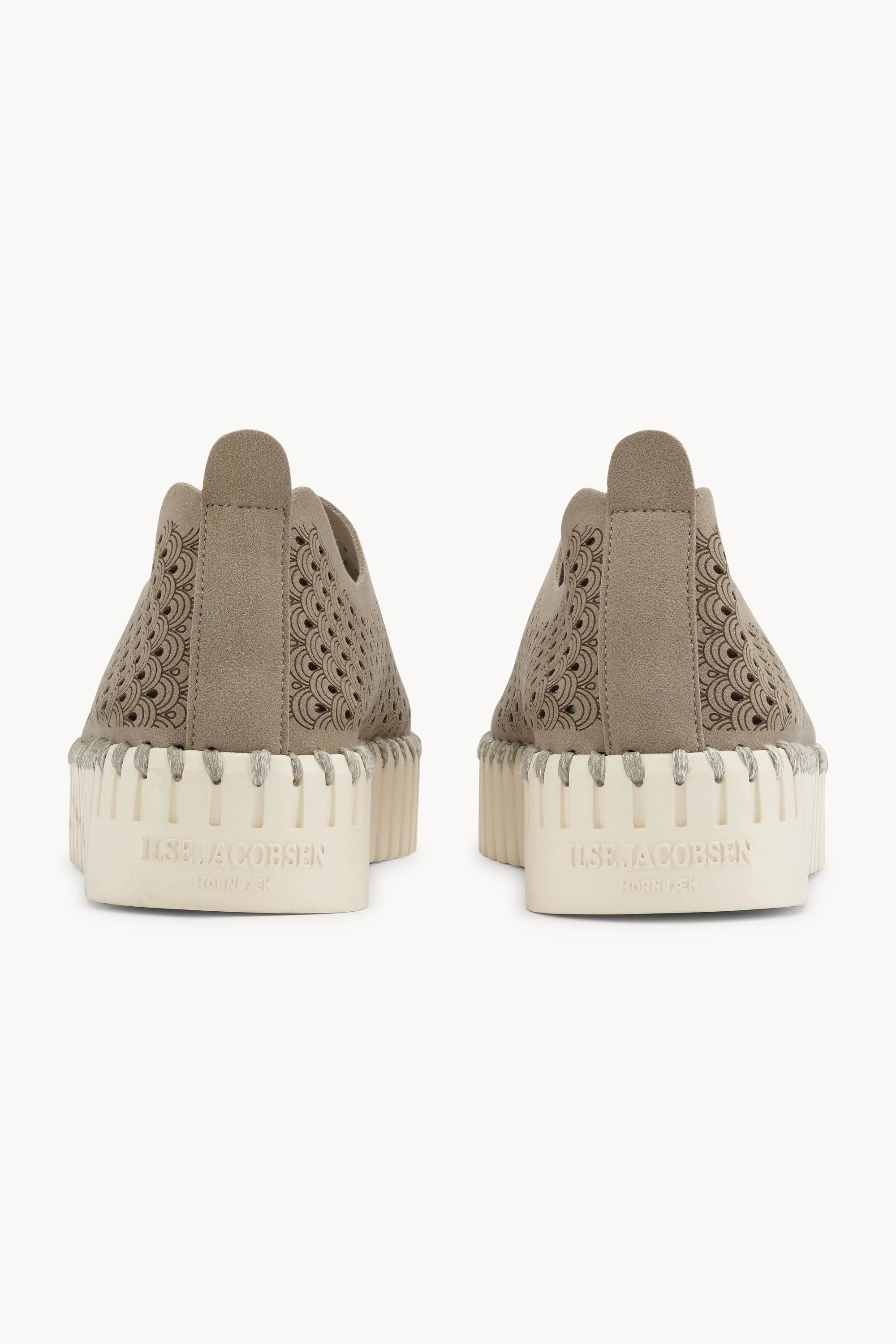 Platform Tulip Flats - Coriander Pearled Ivory