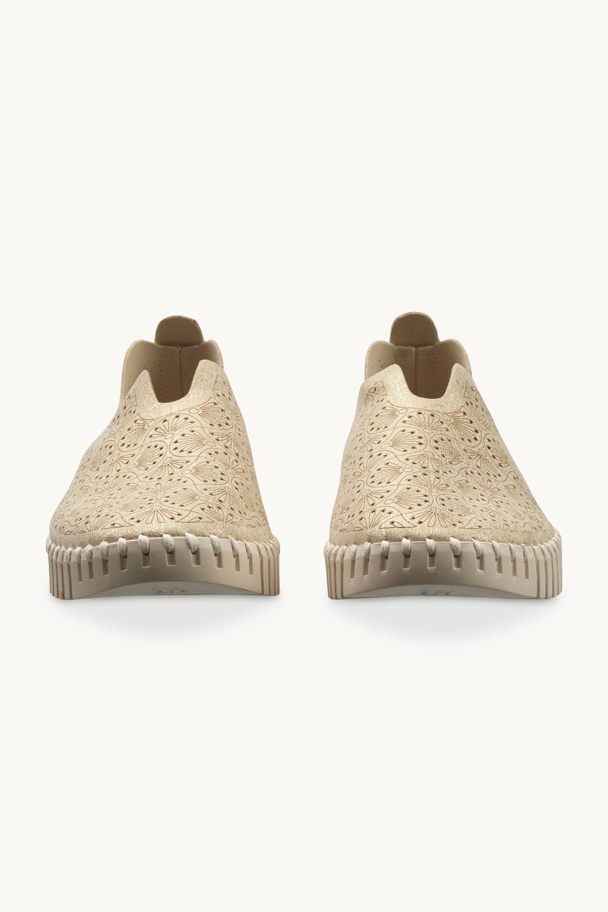 Tulip Organic Flat Glitter - Platin Pearled Ivory