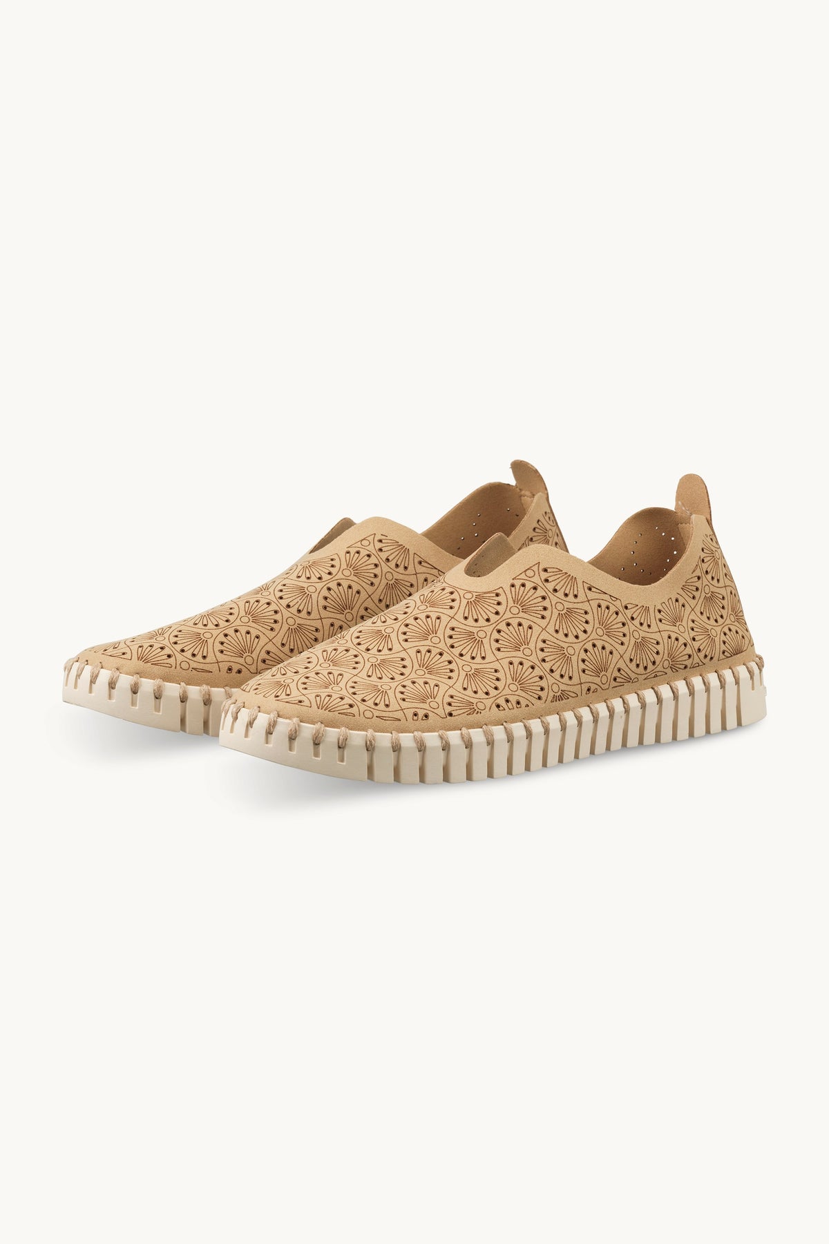 Tulip Organic Flat - Latte Pearled Ivory