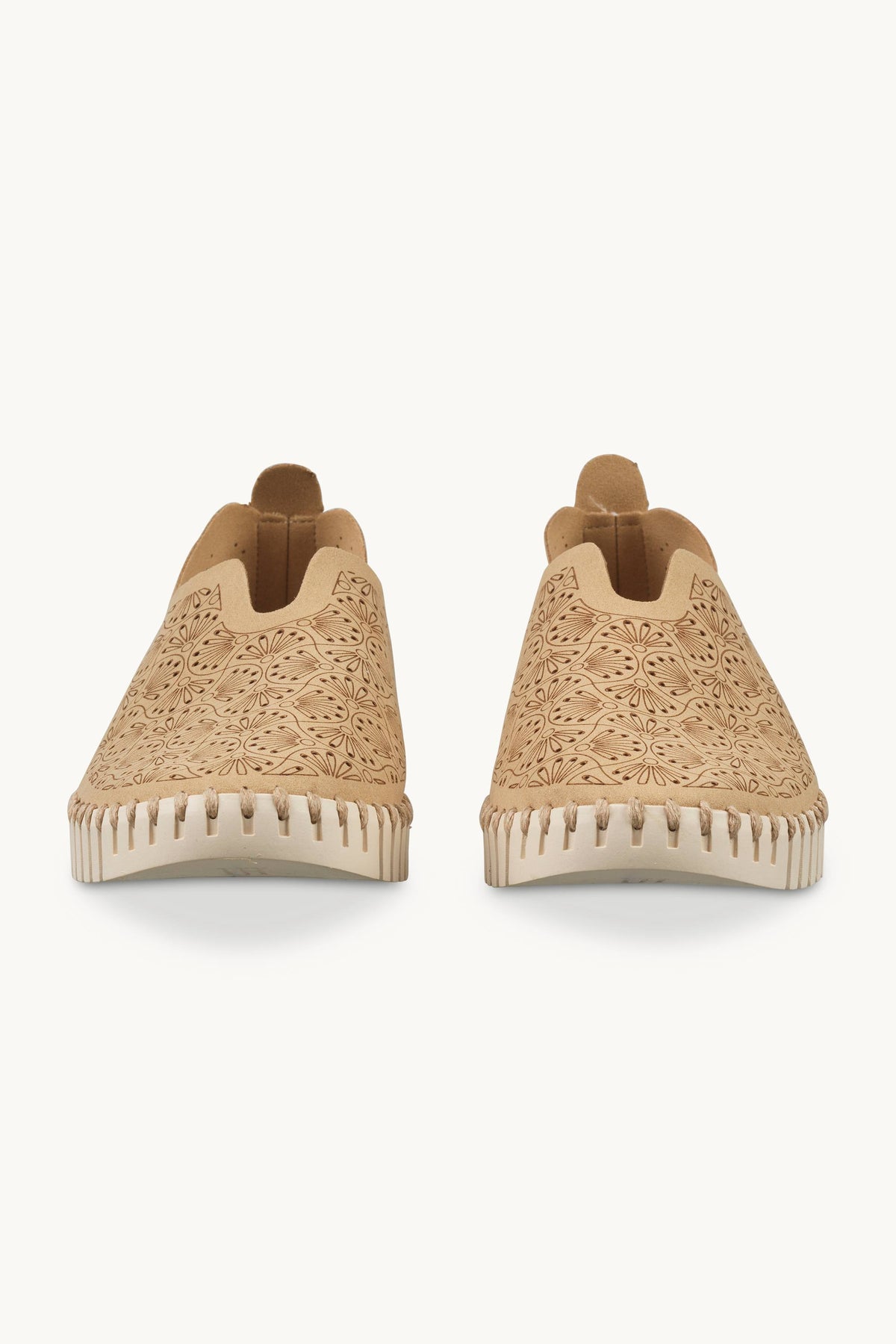 Tulip Organic Flat - Latte Pearled Ivory