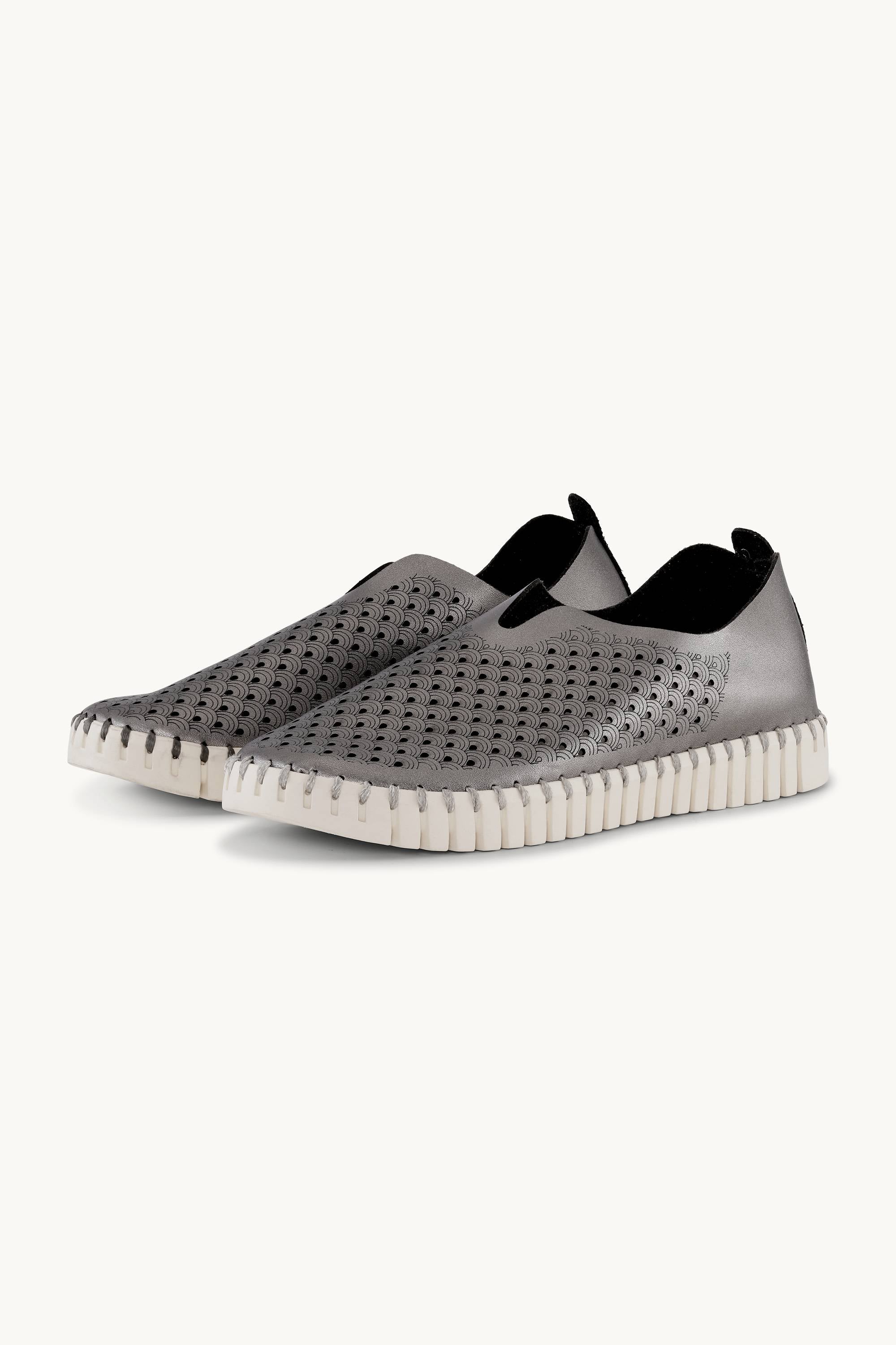 Tulip Flats Metallic - Gun Metal