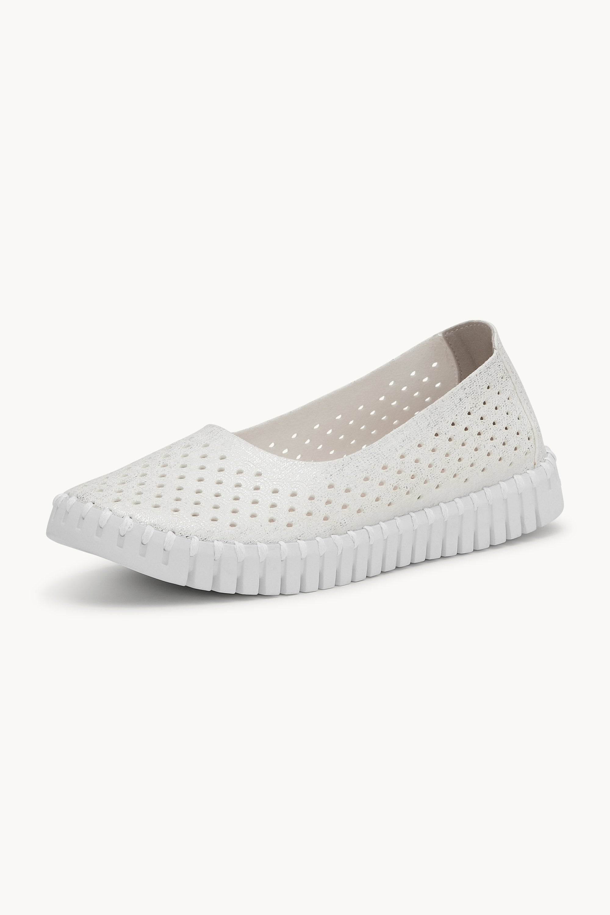 Ballerina Glitter - White White