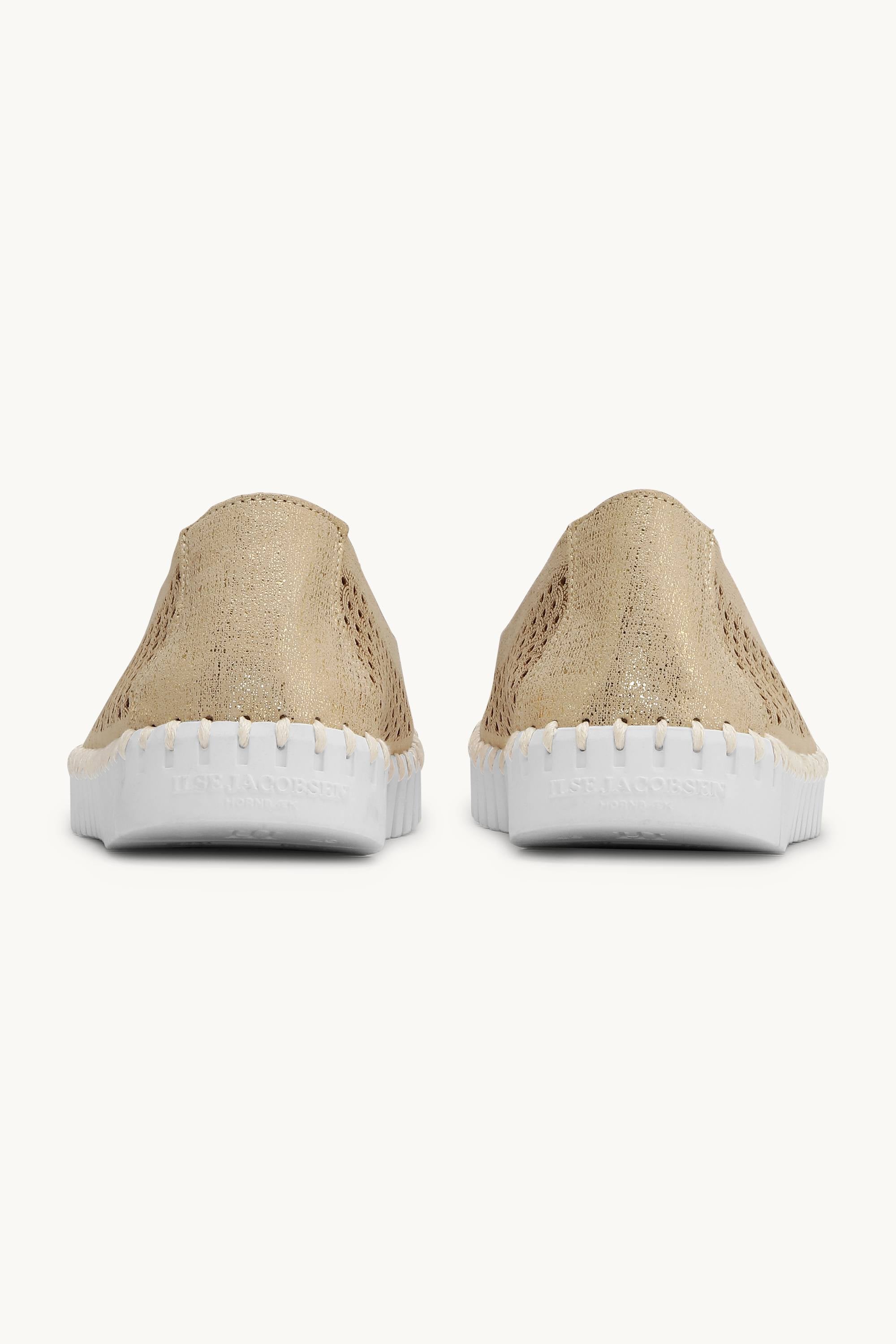 Ballerina Glitter - Platin White