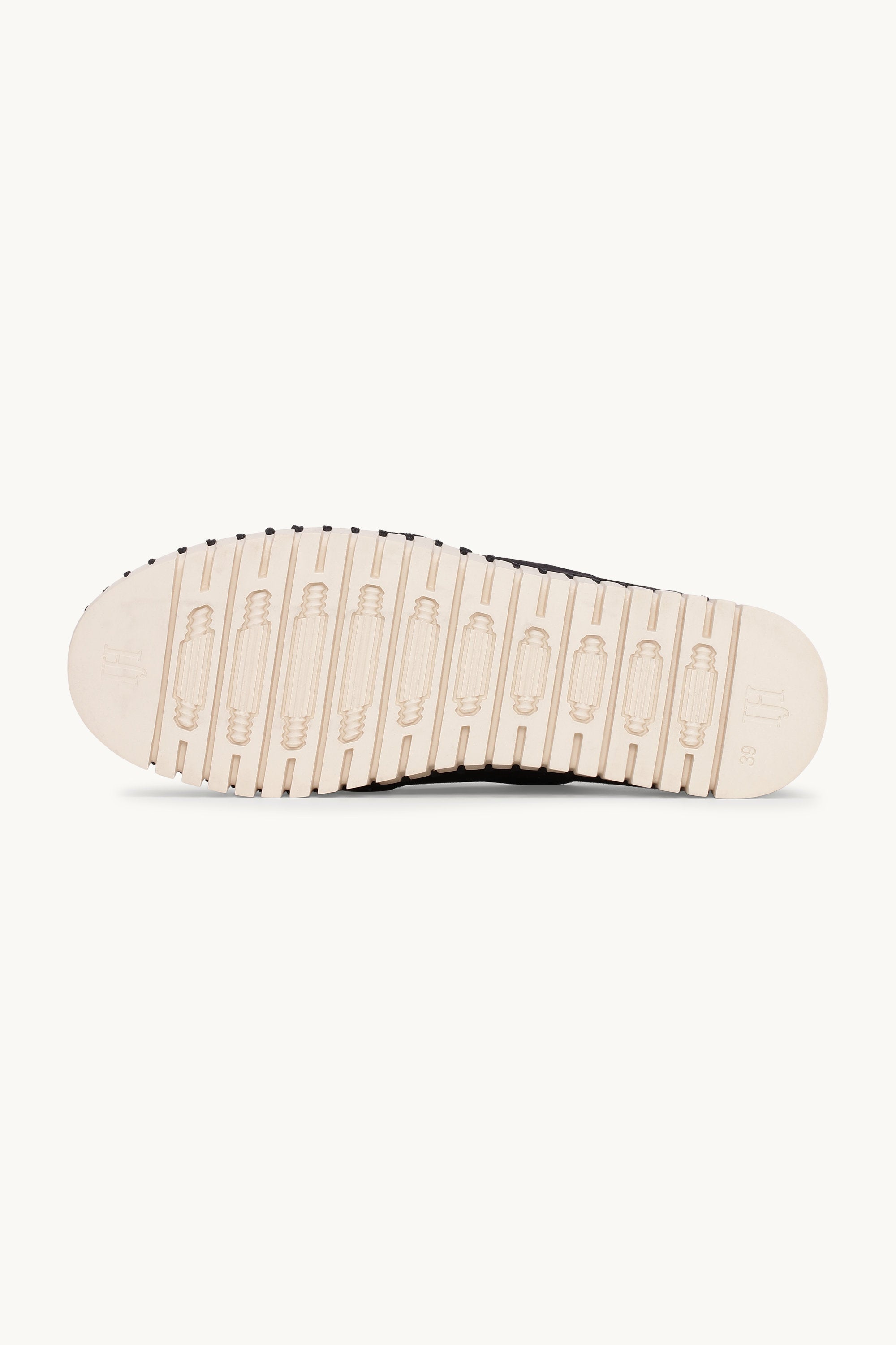 Platform Tulip Flats - Black