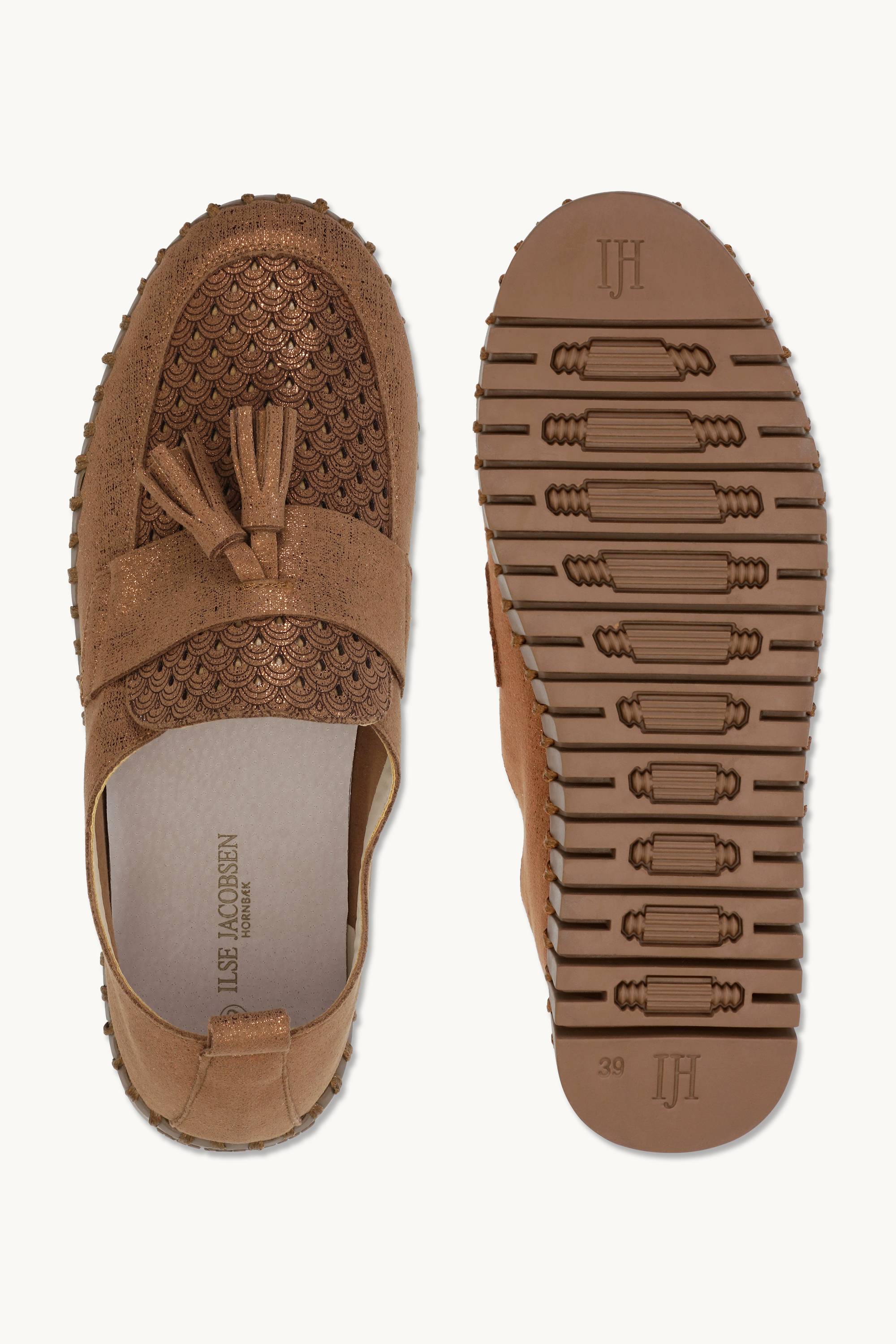 Tulip Loafer Tassel - Nougat Tannin
