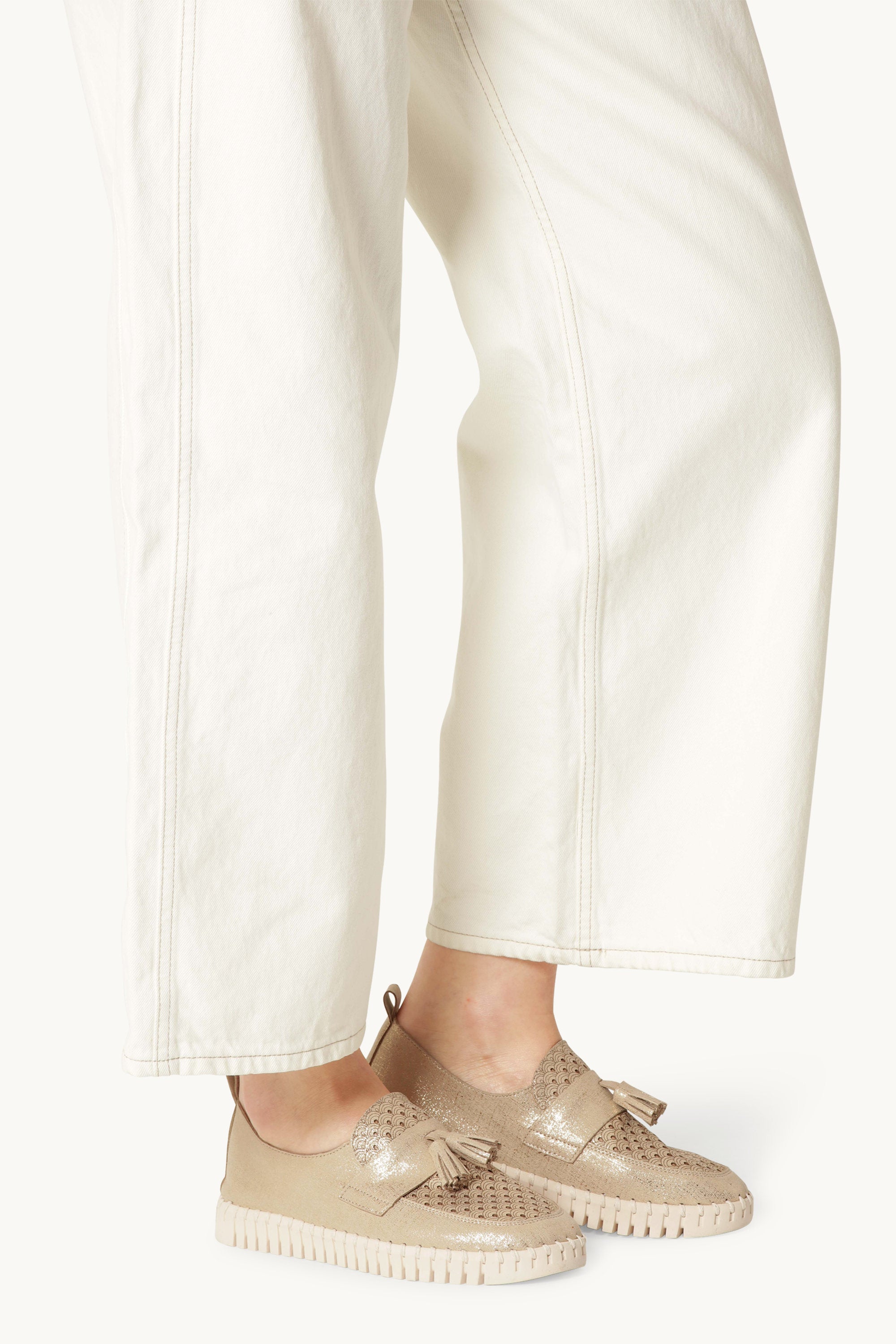 Tulip Loafer Tassel - Platin Camel