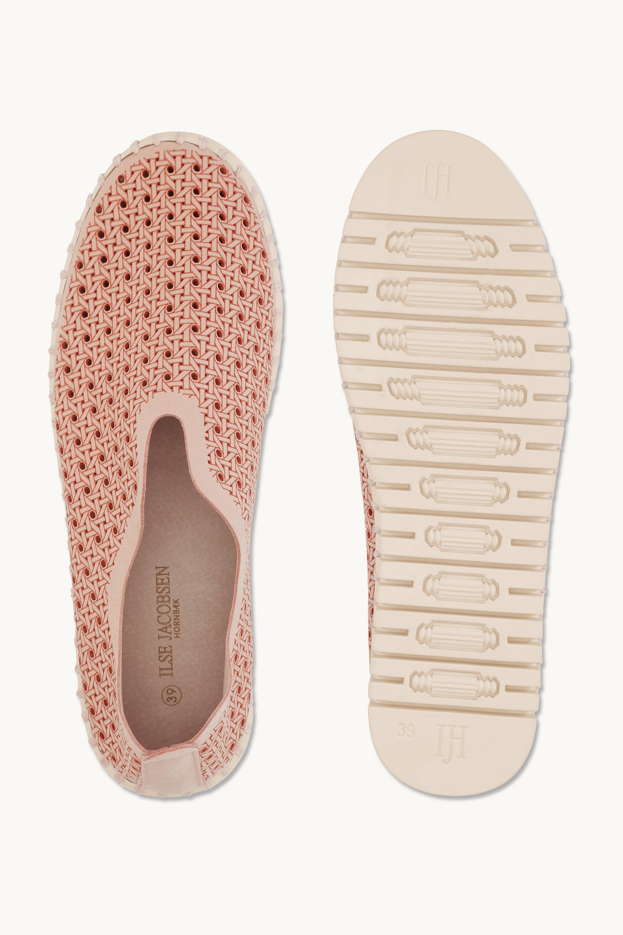 Tulip Flats - Adobe Rose Pearled Ivory