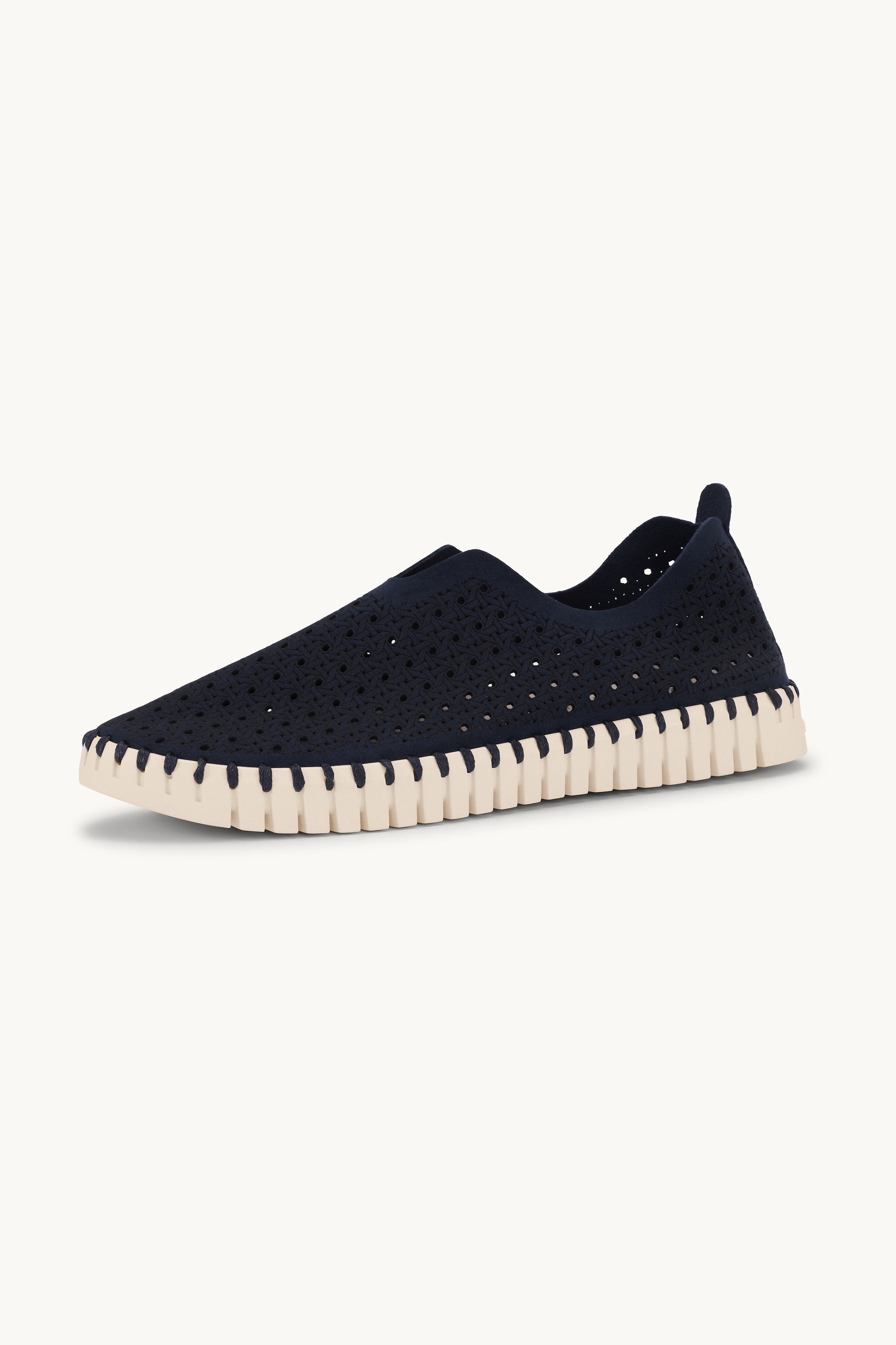 Tulip Flats - Dark Indigo Pearled Ivory