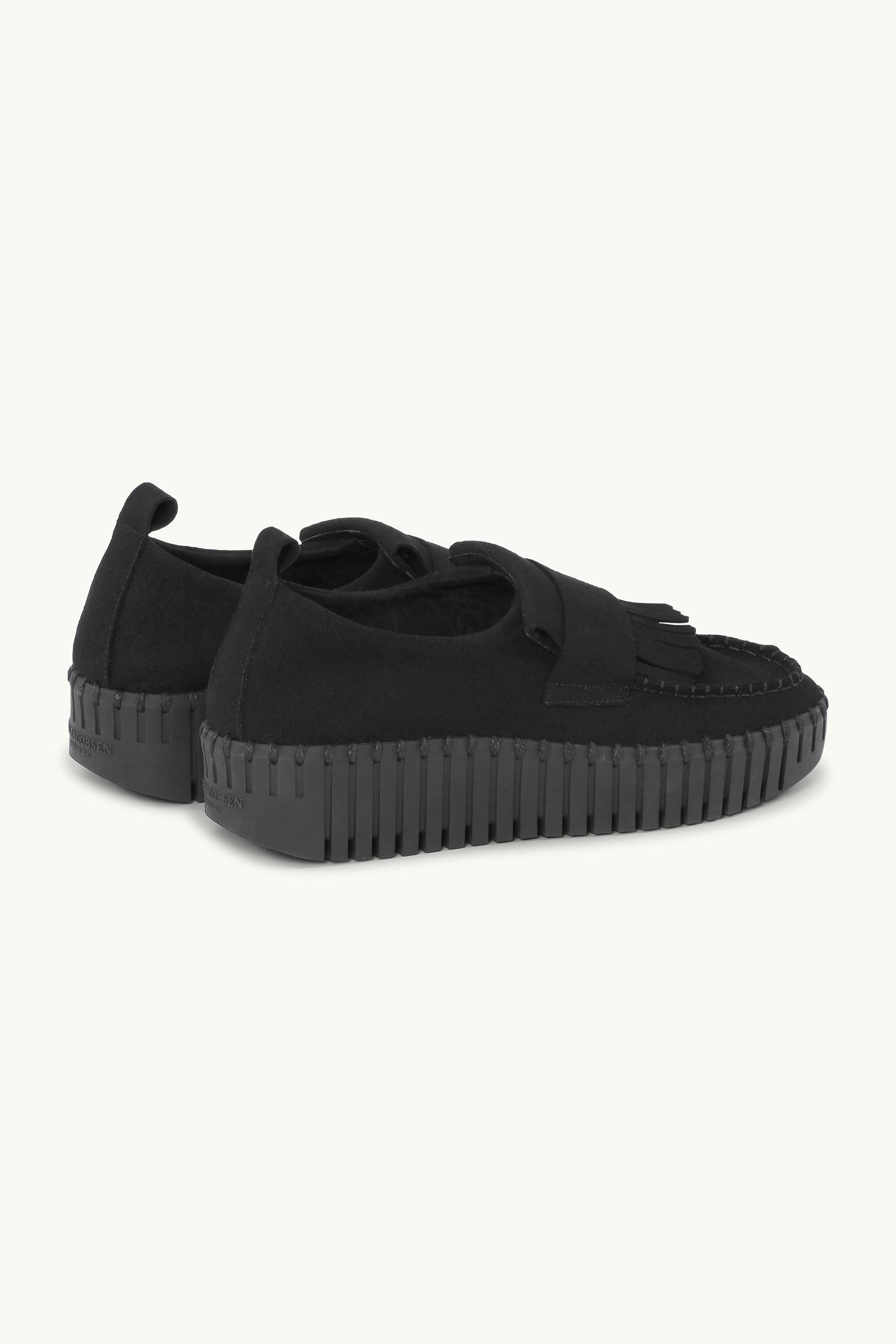 Tulip Loafer - Black Black