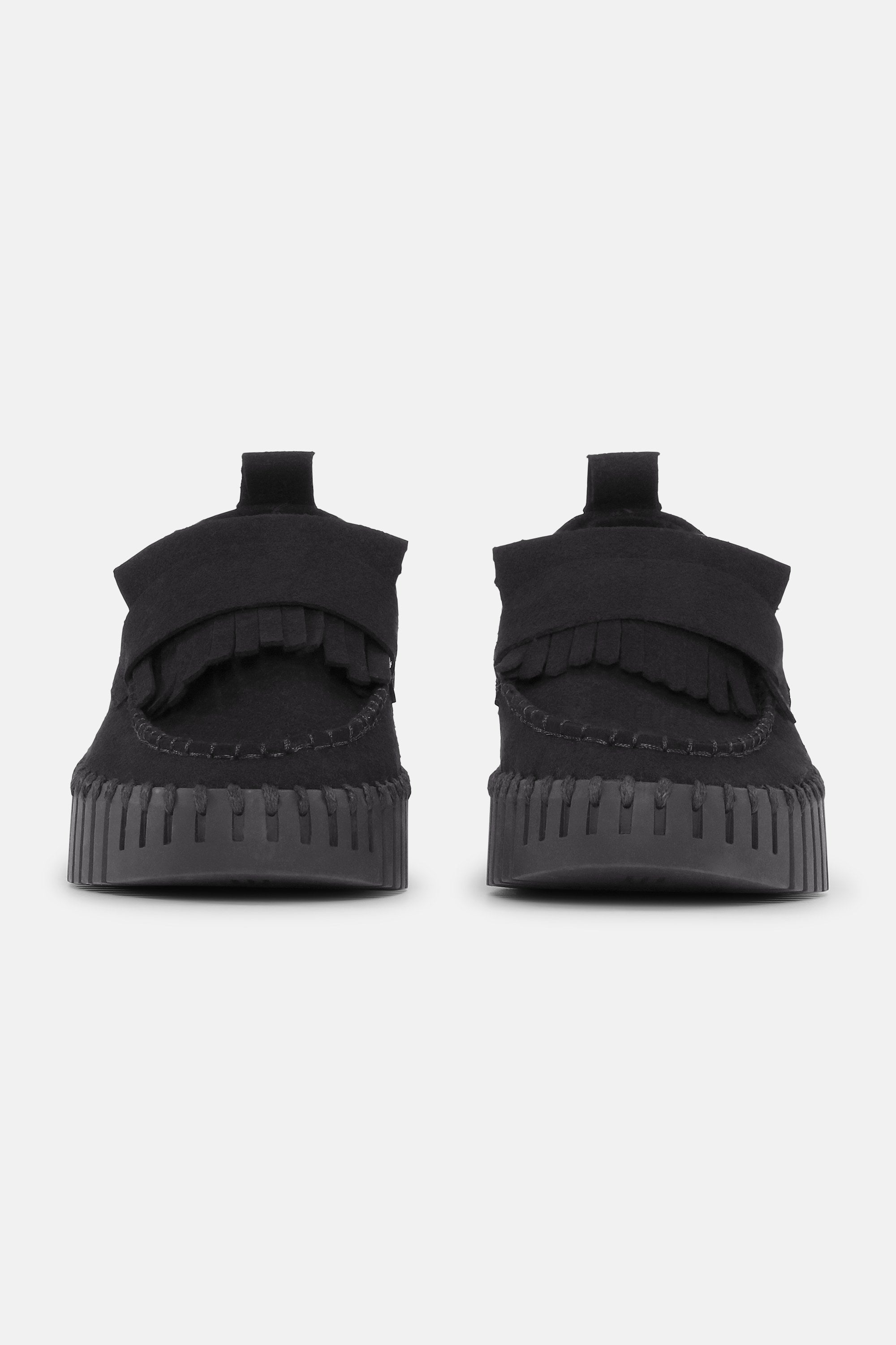 Tulip Loafer - Black Black