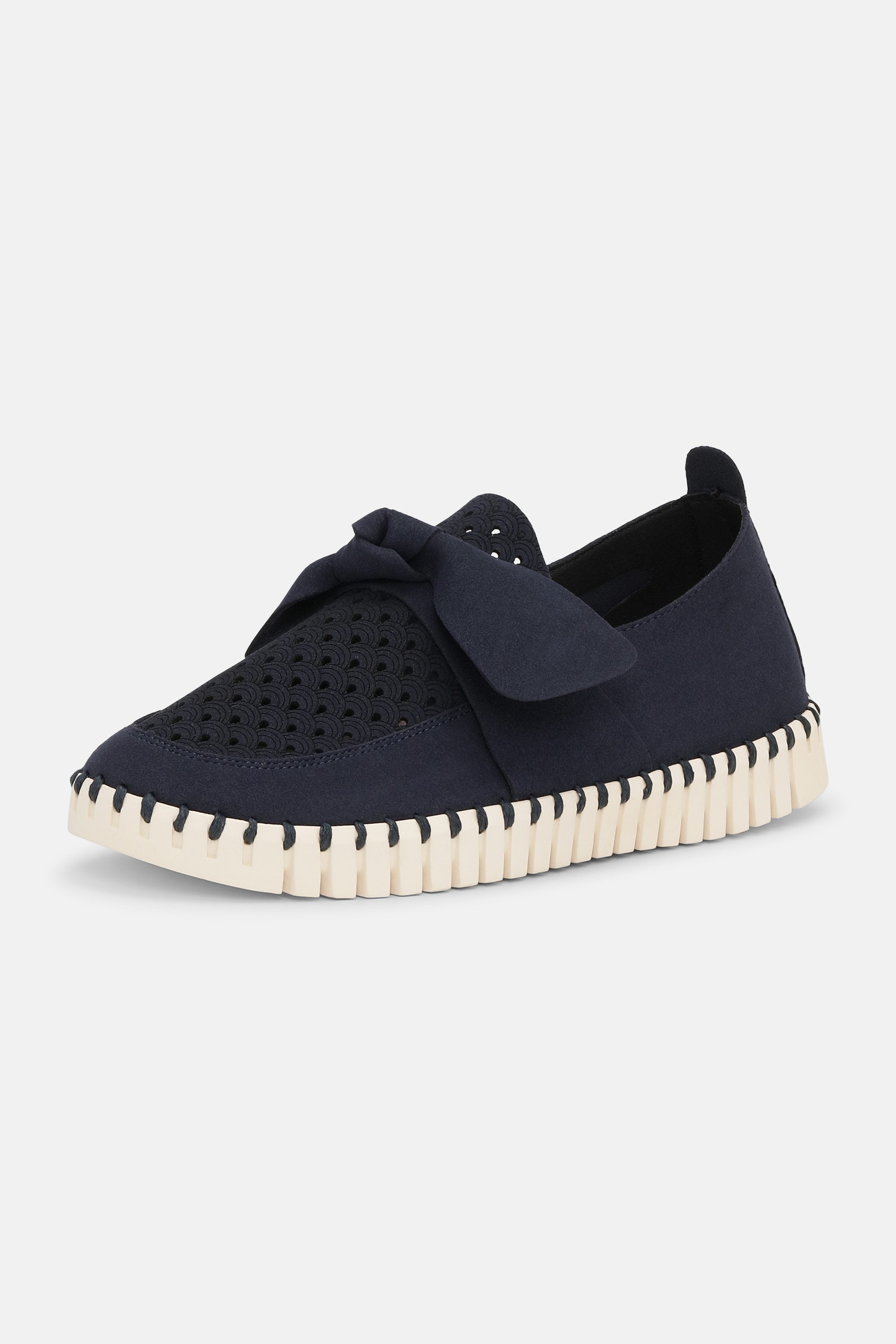 Tulip Loafer - Dark Indigo Pearled Ivory