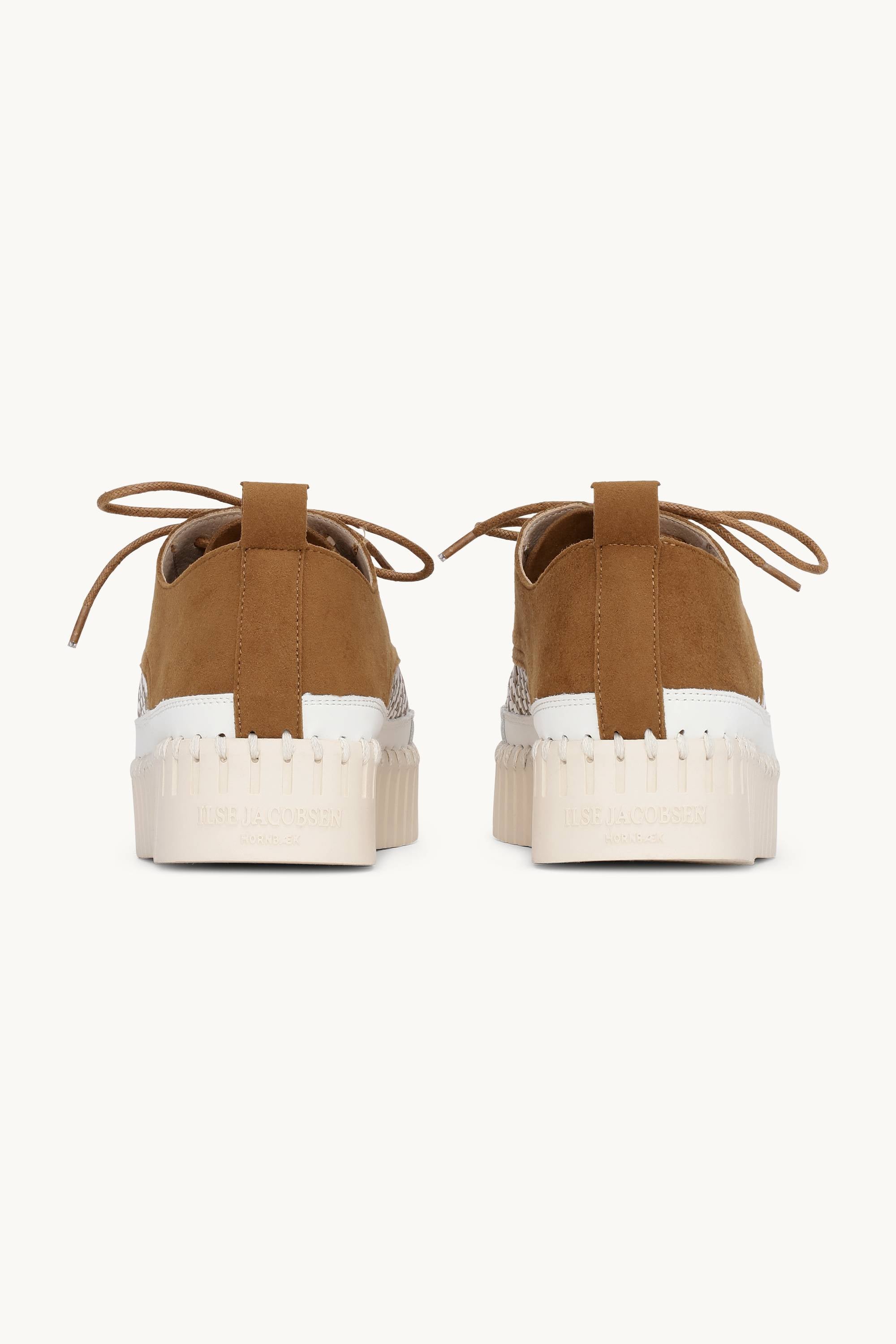 Tulip Flats With Laces - Cashew