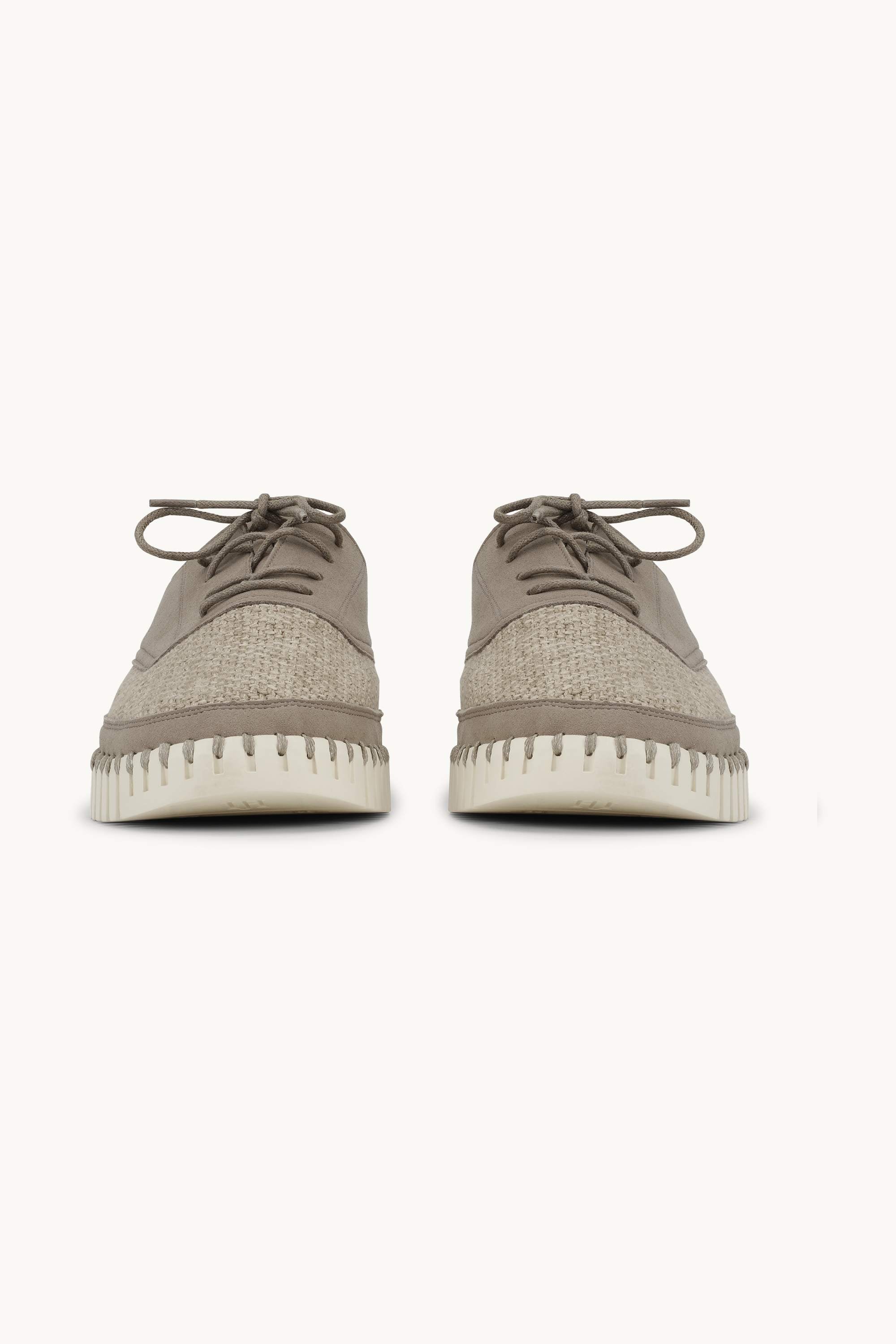 Tulip Flats With Laces - Falcon Pearled Ivory