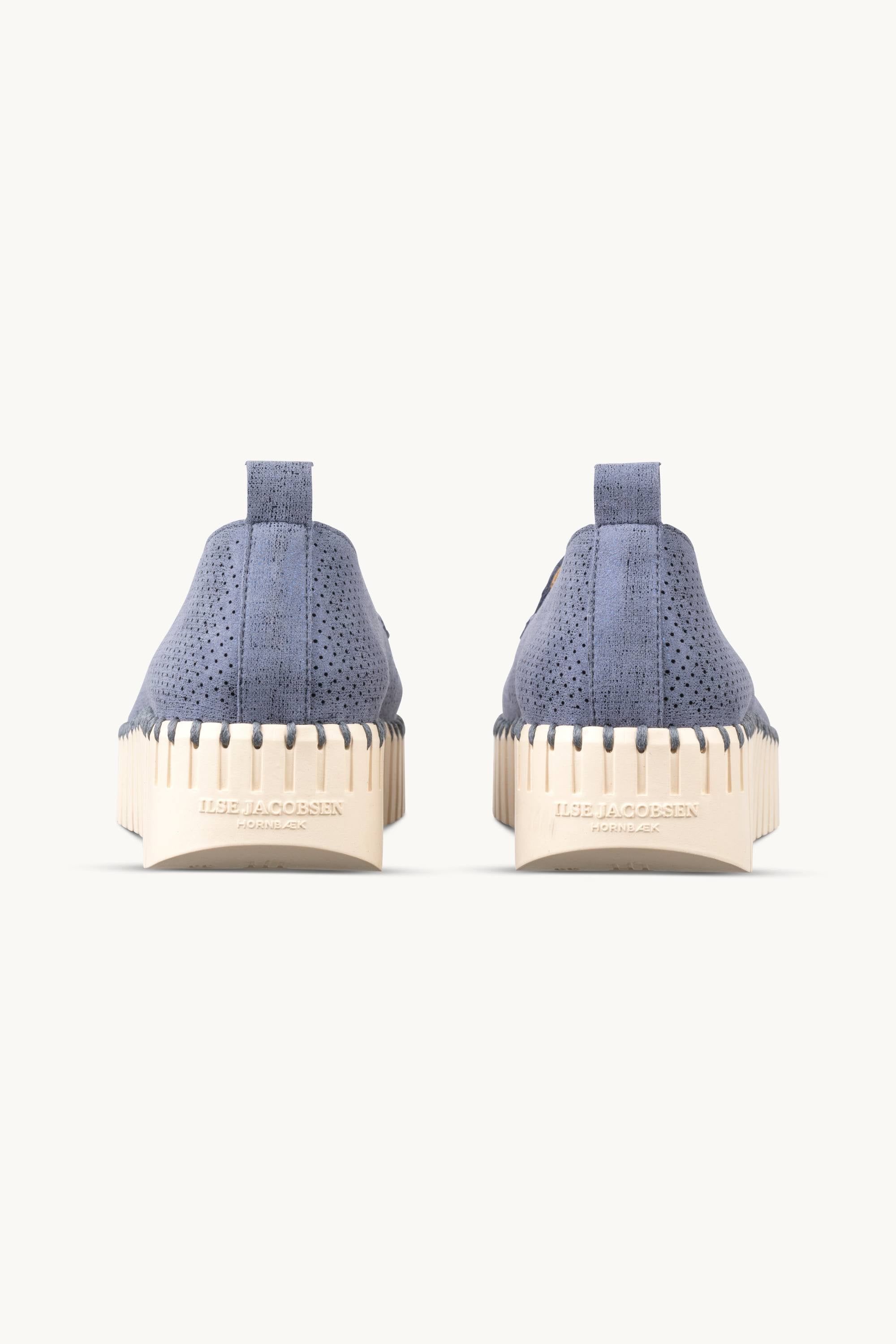 Tulip Sandal in Glitter - Ombre Blue Pearled Ivory