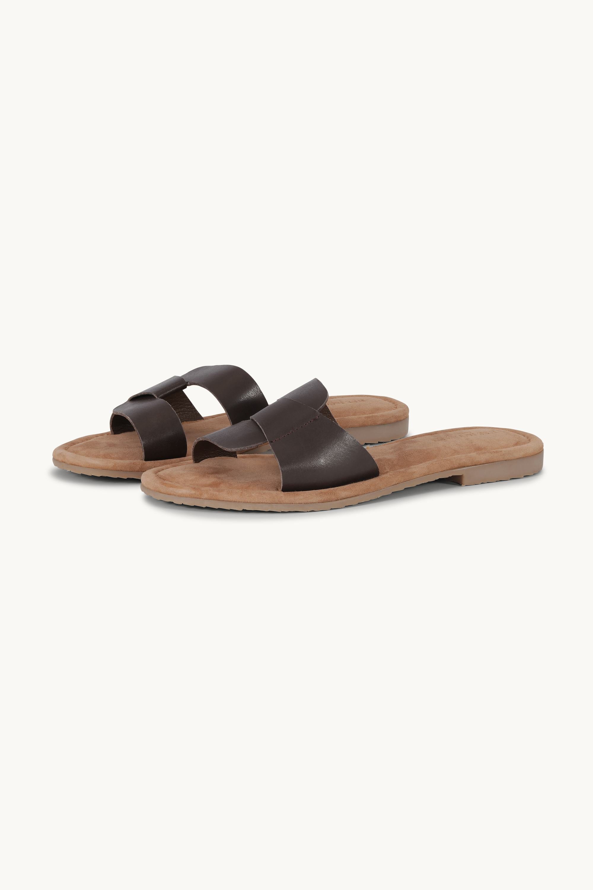 Leather Sandal - Bison
