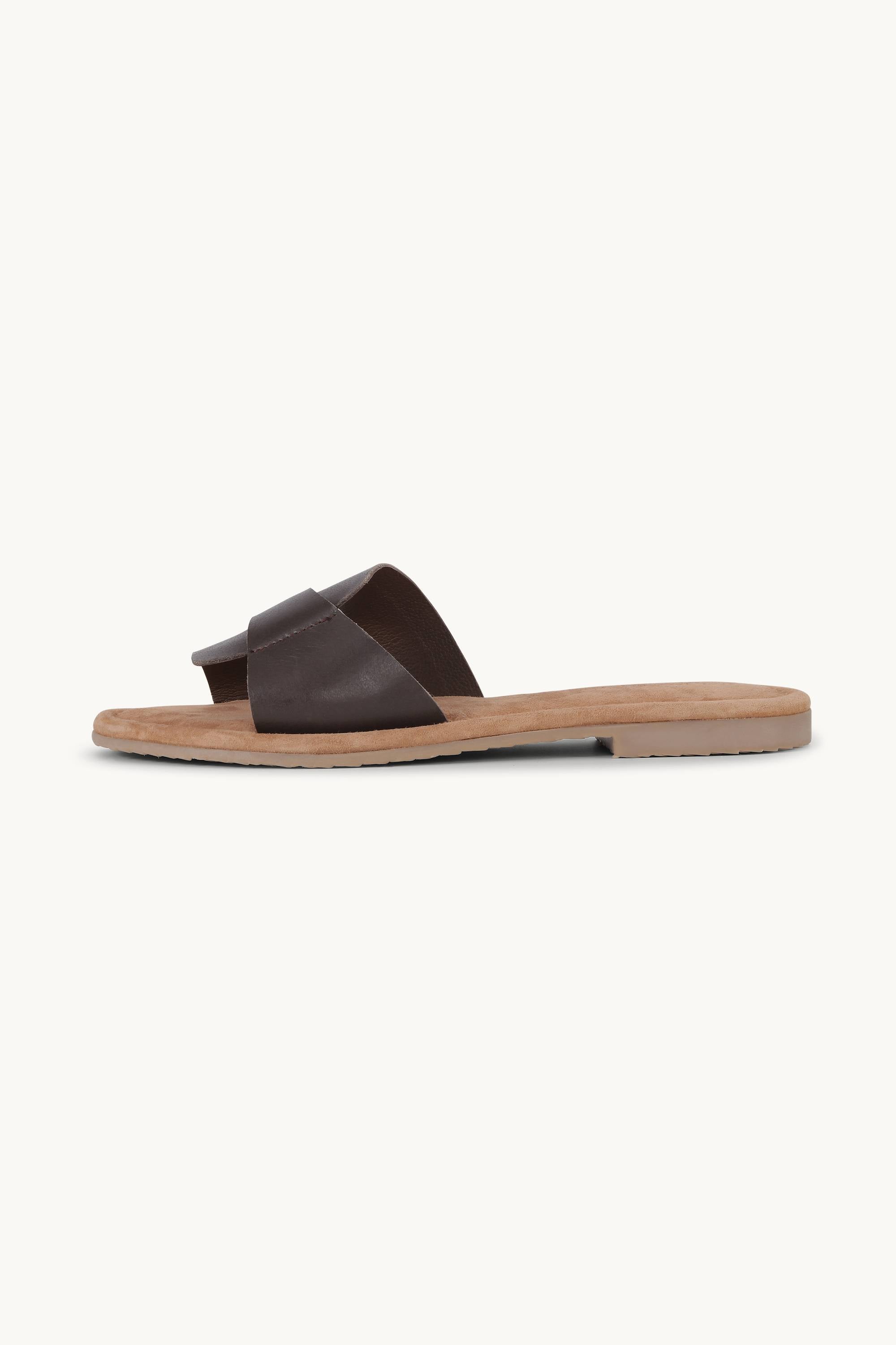 Leather Sandal - Bison