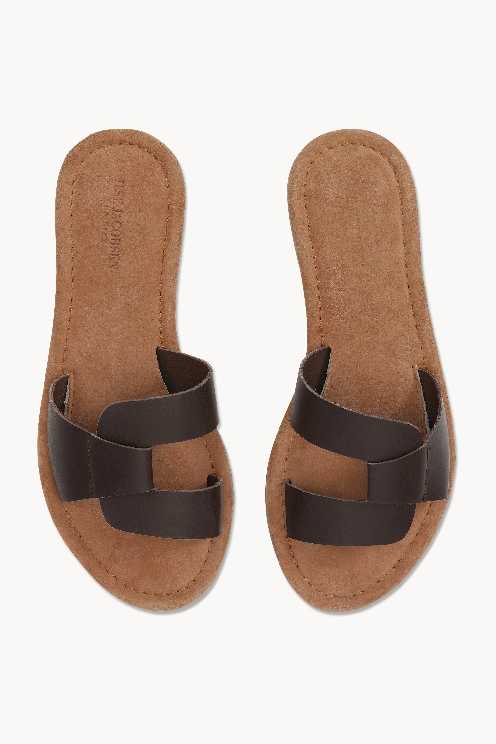 Leather Sandal - Bison