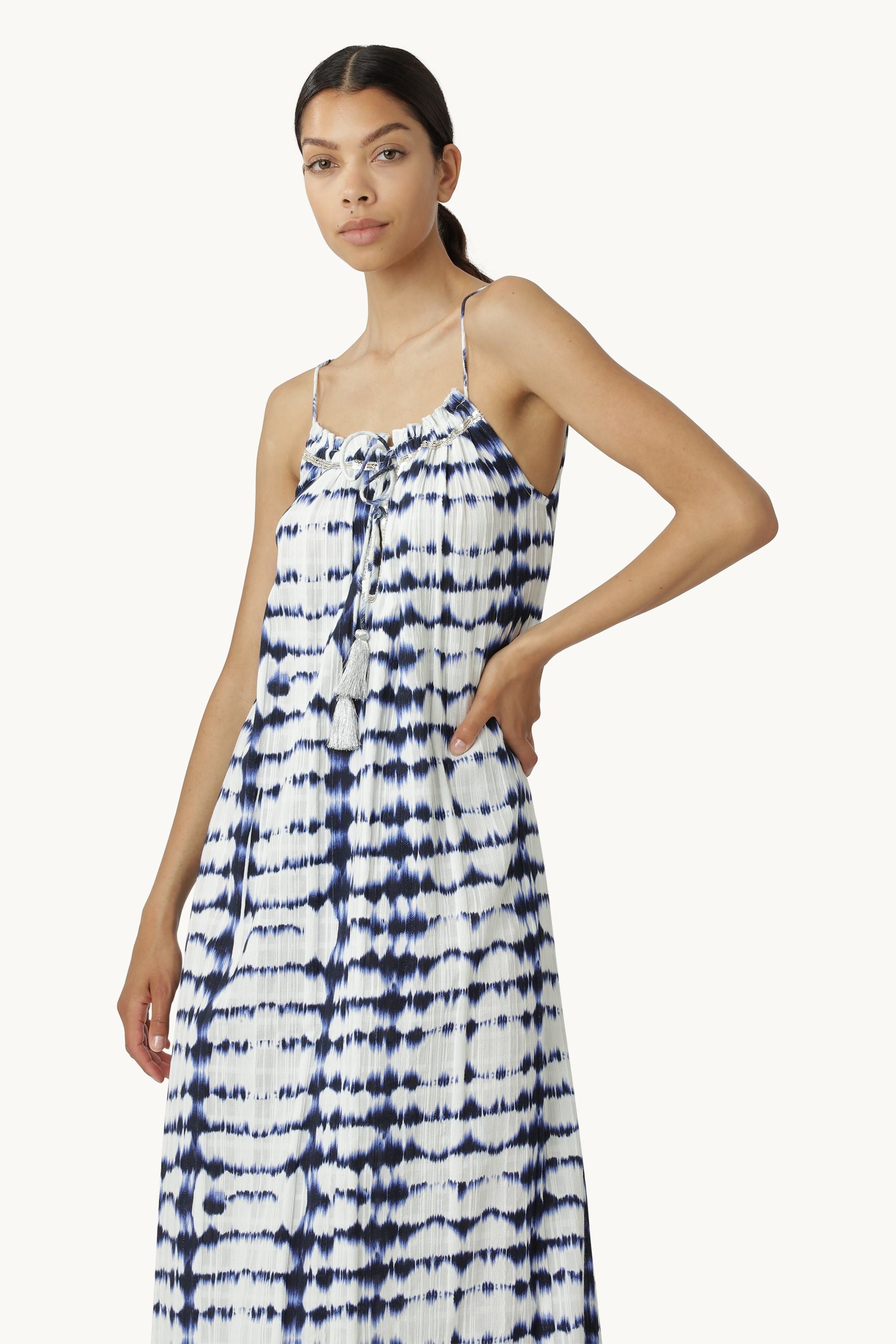 Long Dress - Indigo