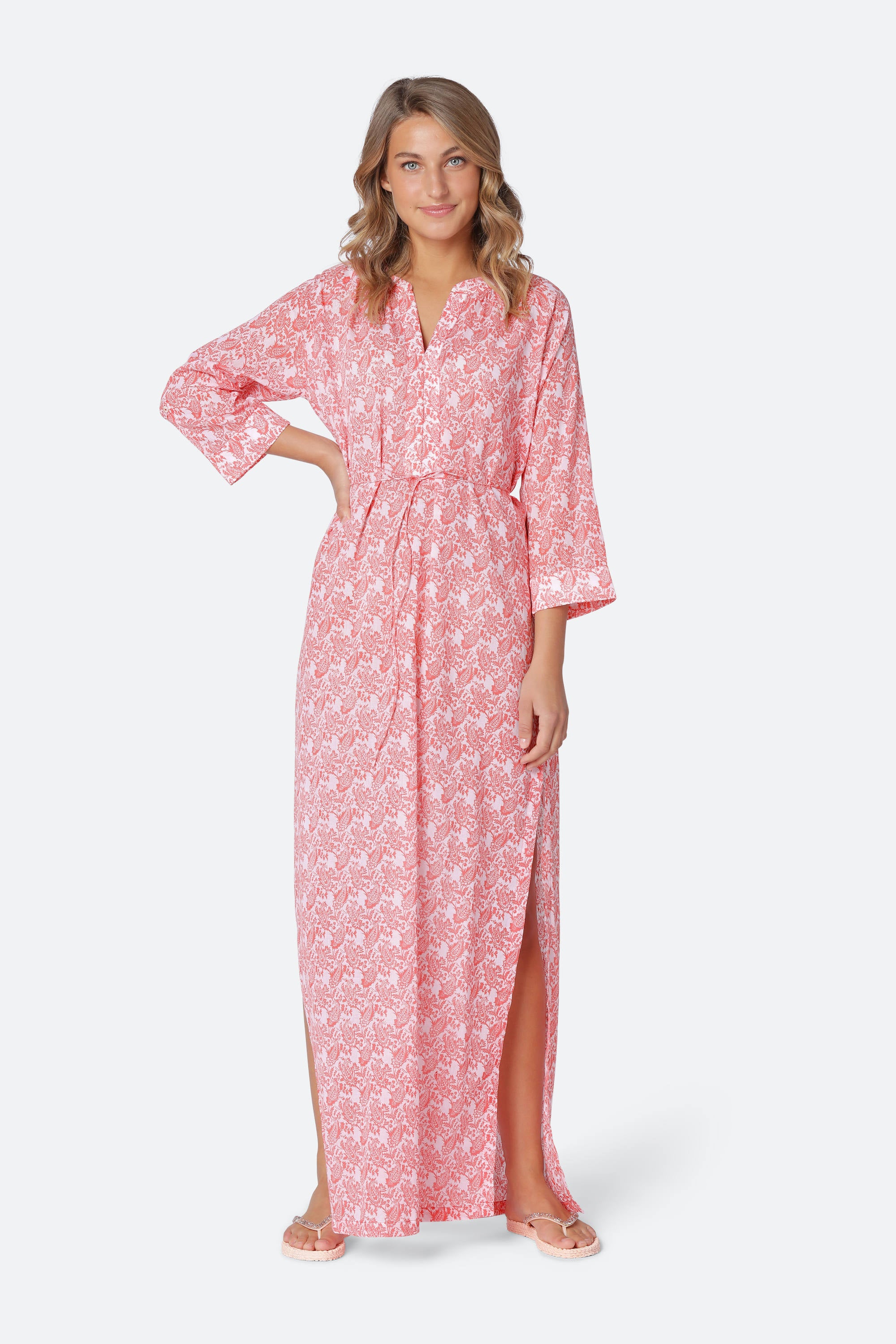 Dress - Coral Rose